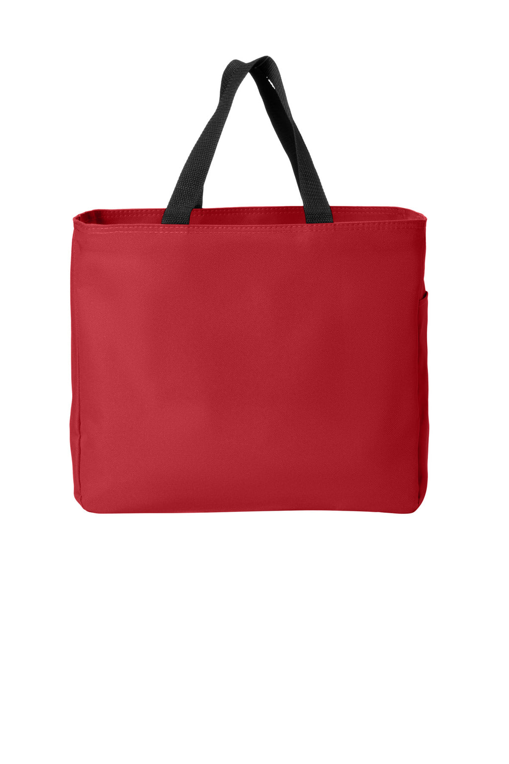 Port Authority - Essential Tote. B0750 - Red - back