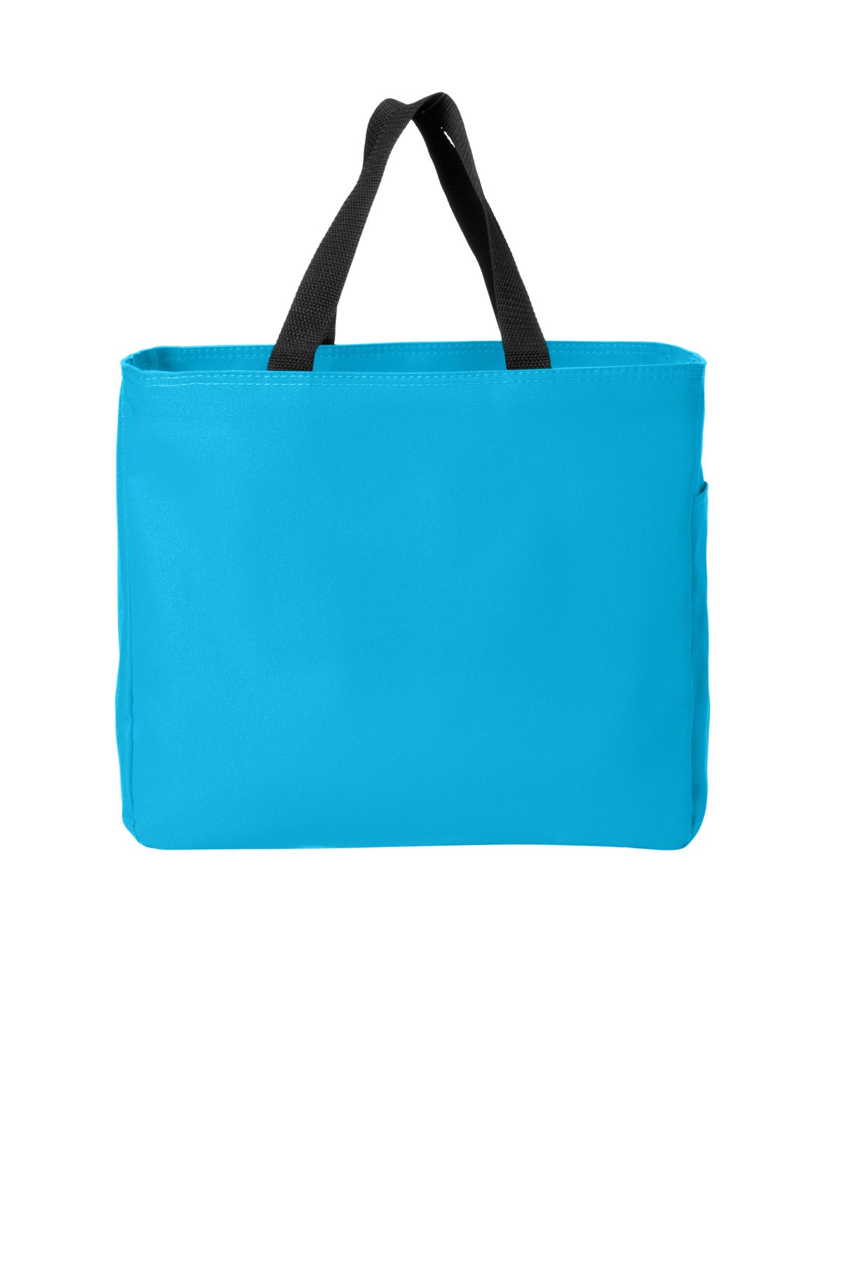 Port Authority - Essential Tote. B0750 - Turquoise - back