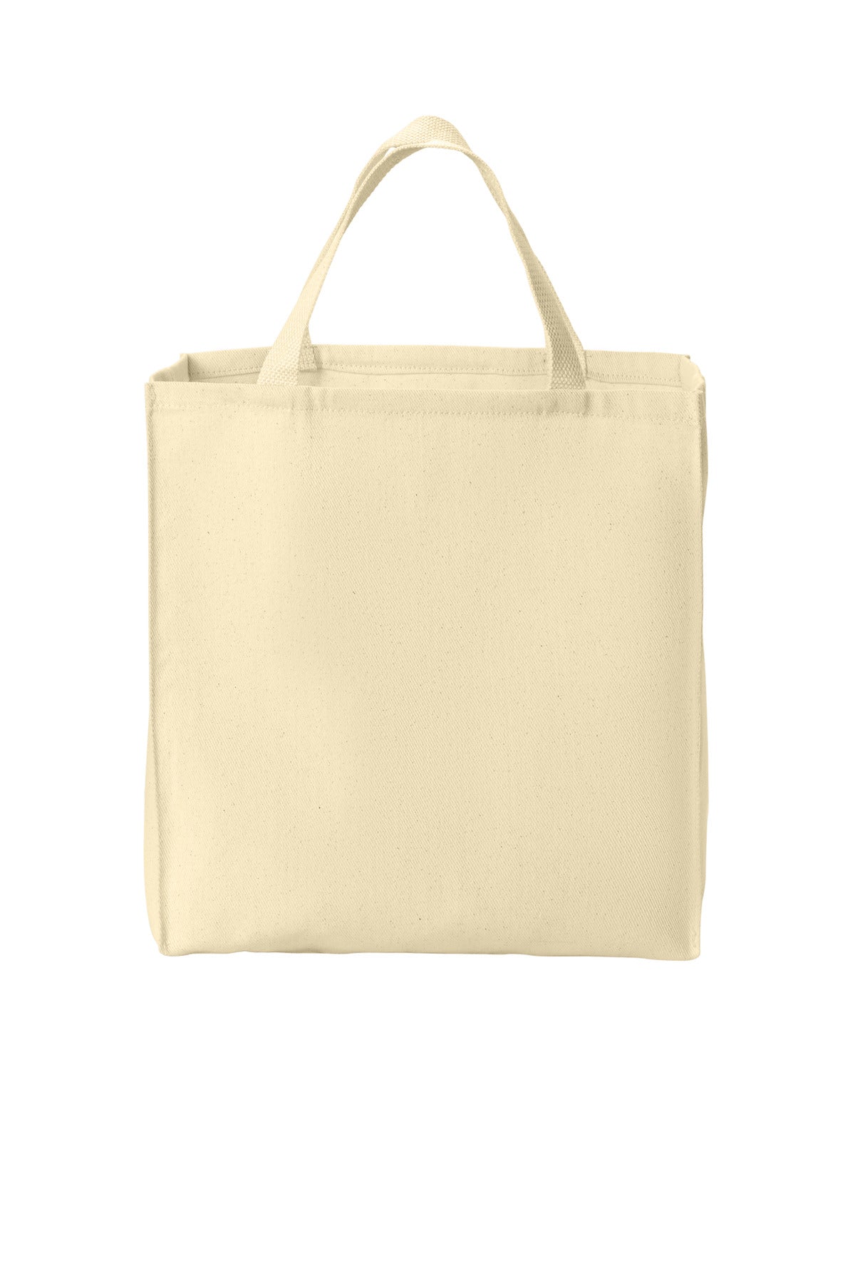Port Authority Ideal Twill Grocery Tote. B100 - Natural - front