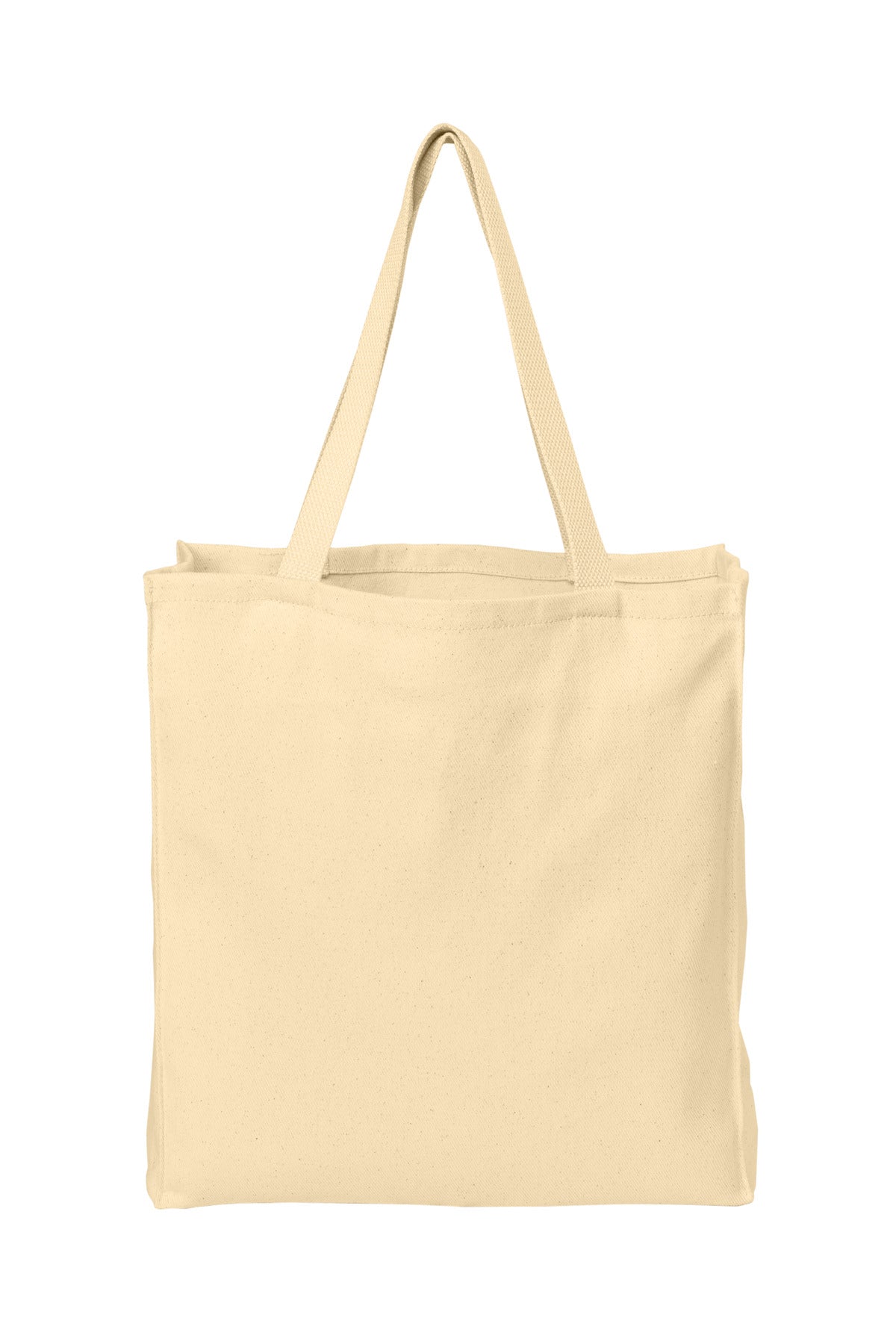 Port Authority Ideal Twill Over-the-Shoulder Grocery Tote. B110 - Natural - front