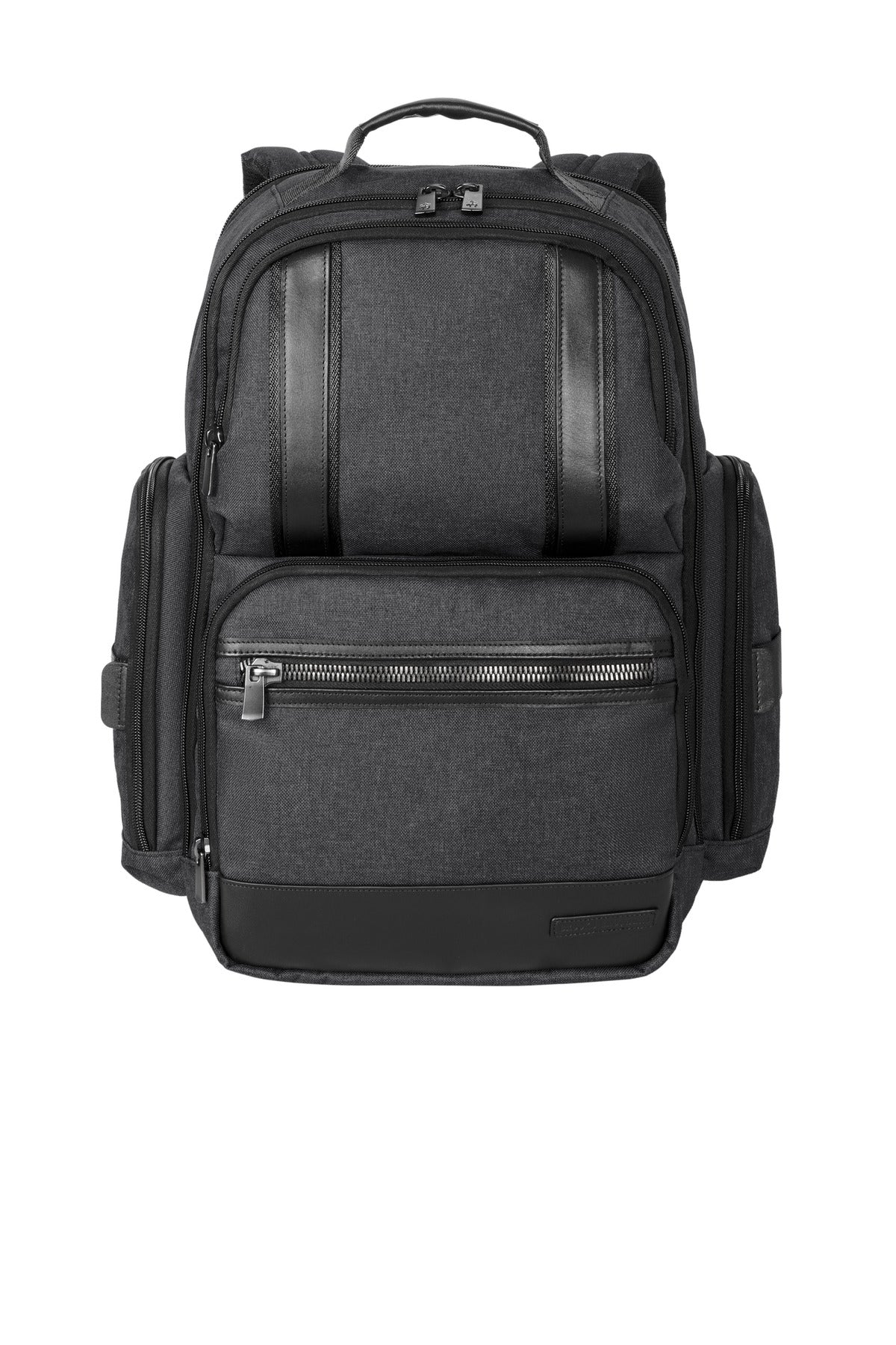 Brooks Brothers Grant Backpack BB18820 - Heather Grey - front