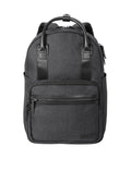 Brooks Brothers Grant Dual-Handle Backpack BB18821 - Heather Grey - front