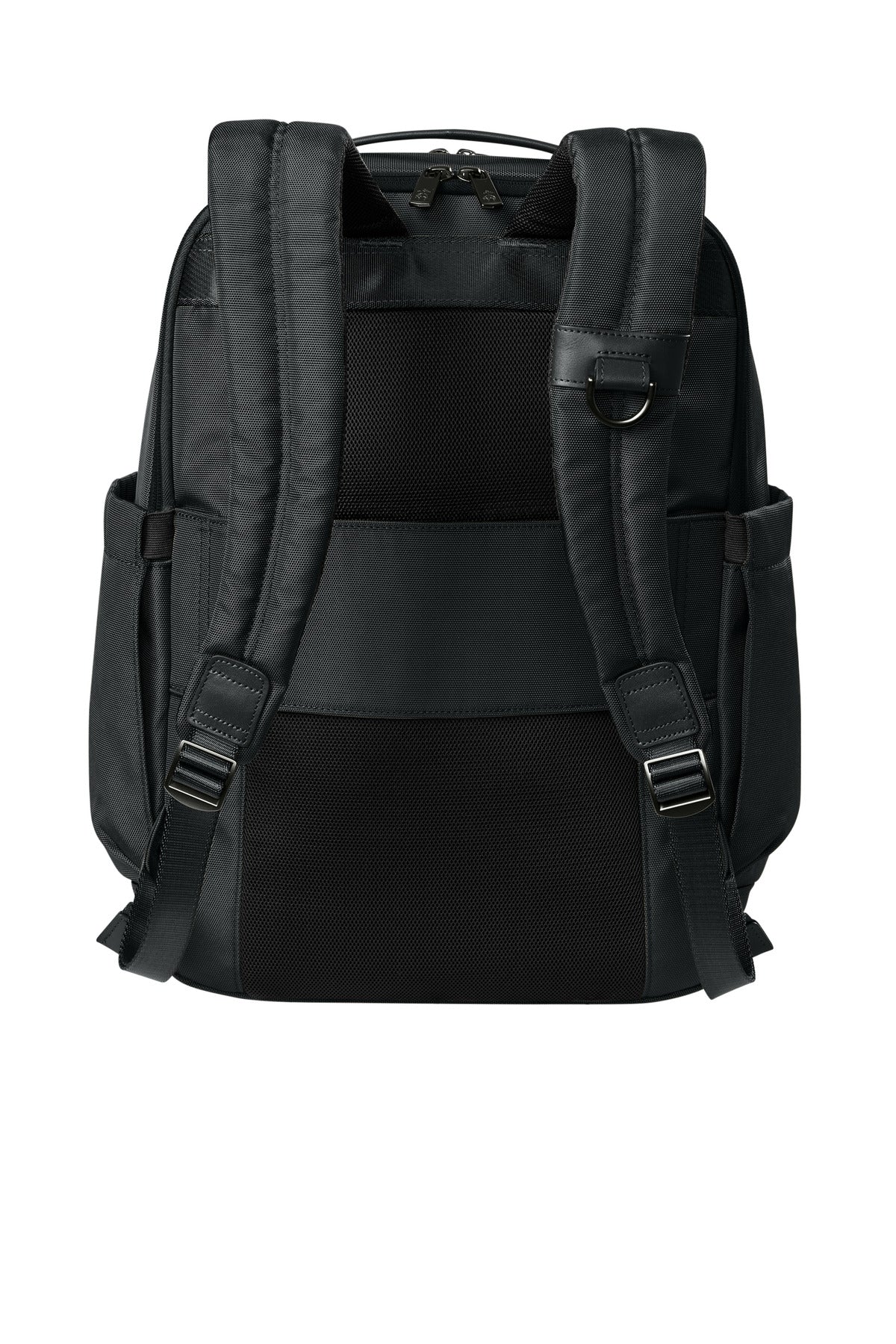 Brooks Brothers Oxford Backpack BB18822 - Deep Black - back