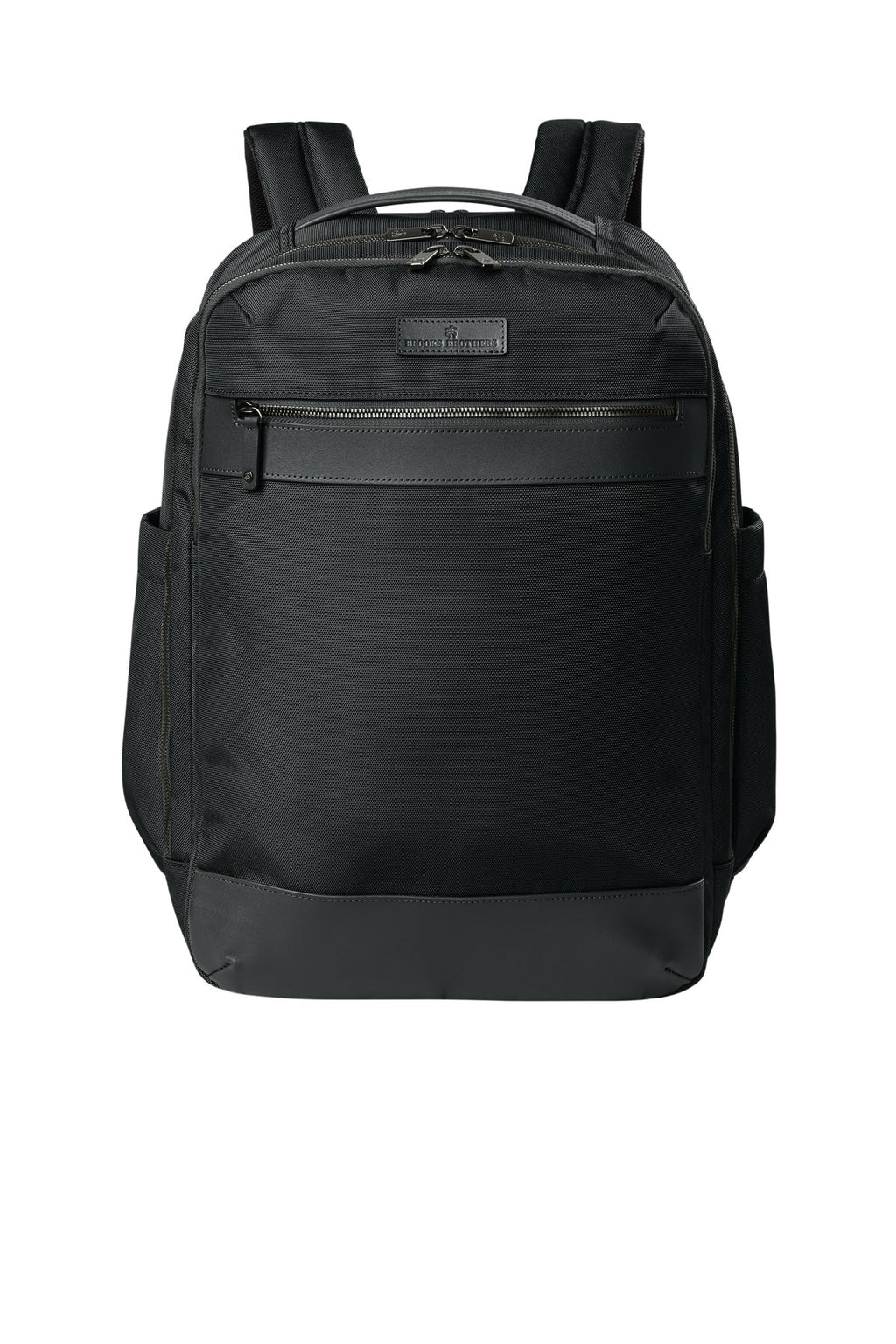 Brooks Brothers Oxford Backpack BB18822 - Deep Black - front