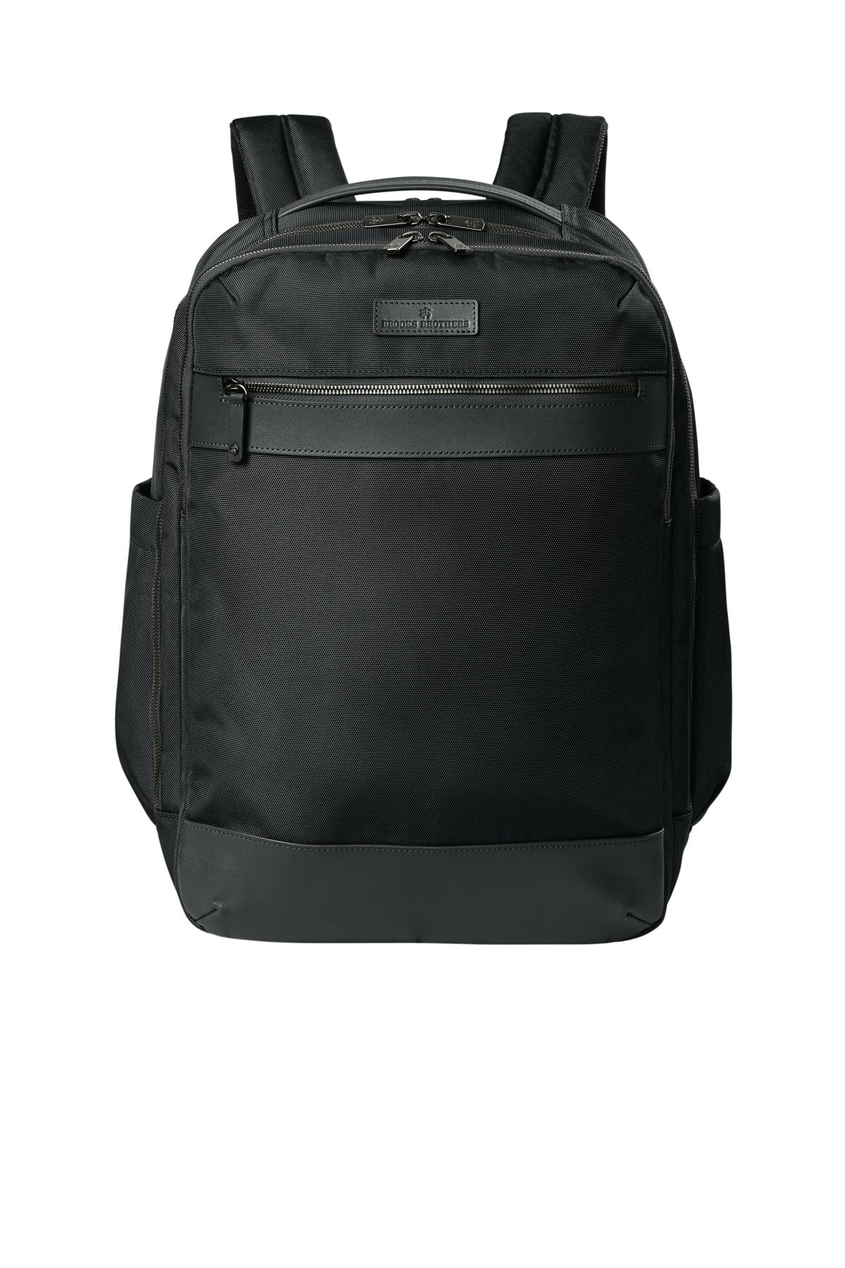 Brooks Brothers Oxford Backpack BB18822 - Deep Black - front