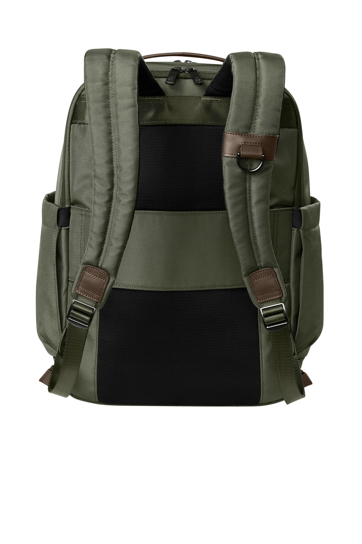 Brooks Brothers Oxford Backpack BB18822 - Noble Green - back