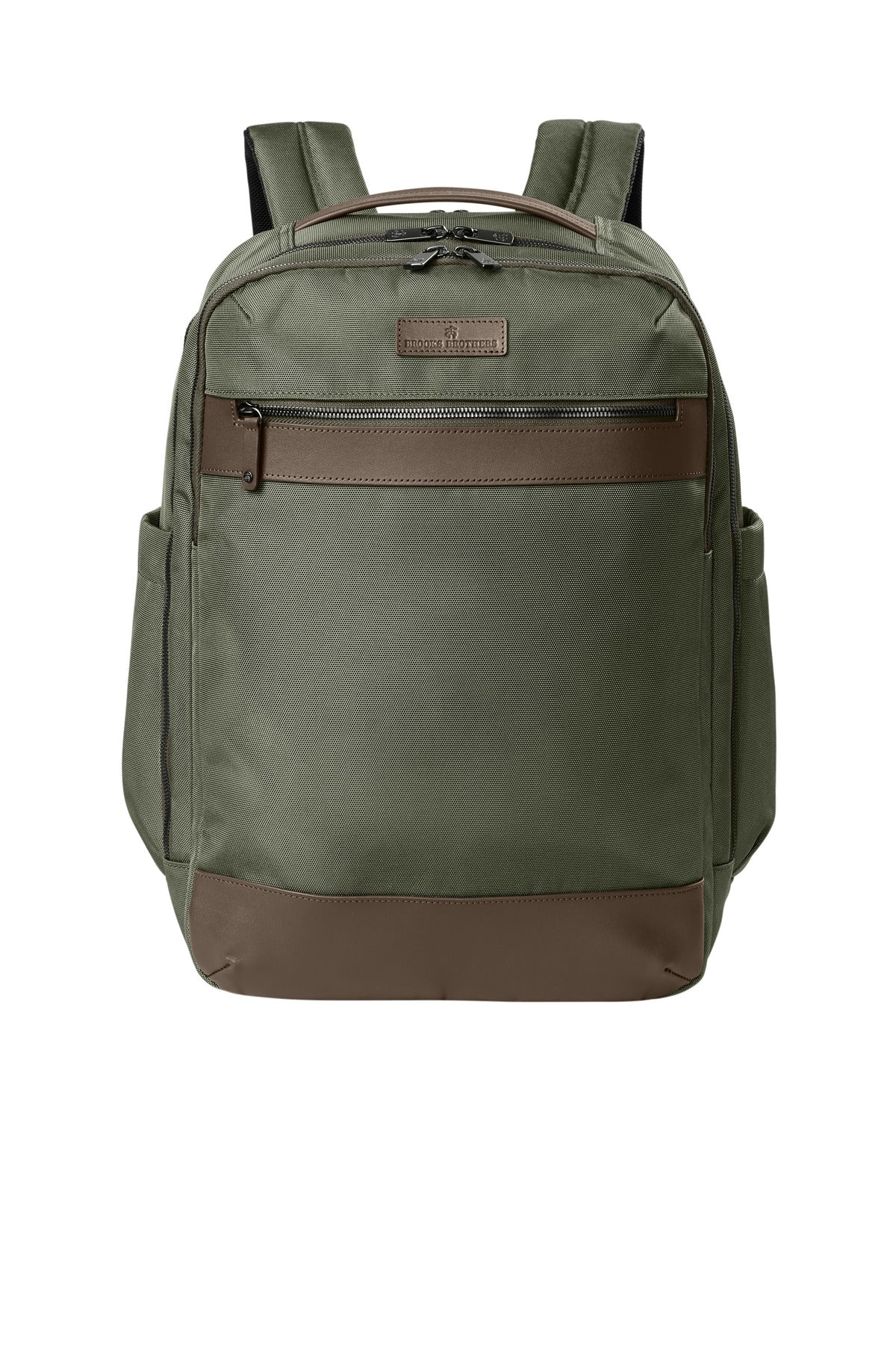 Brooks Brothers Oxford Backpack BB18822 - Noble Green - front