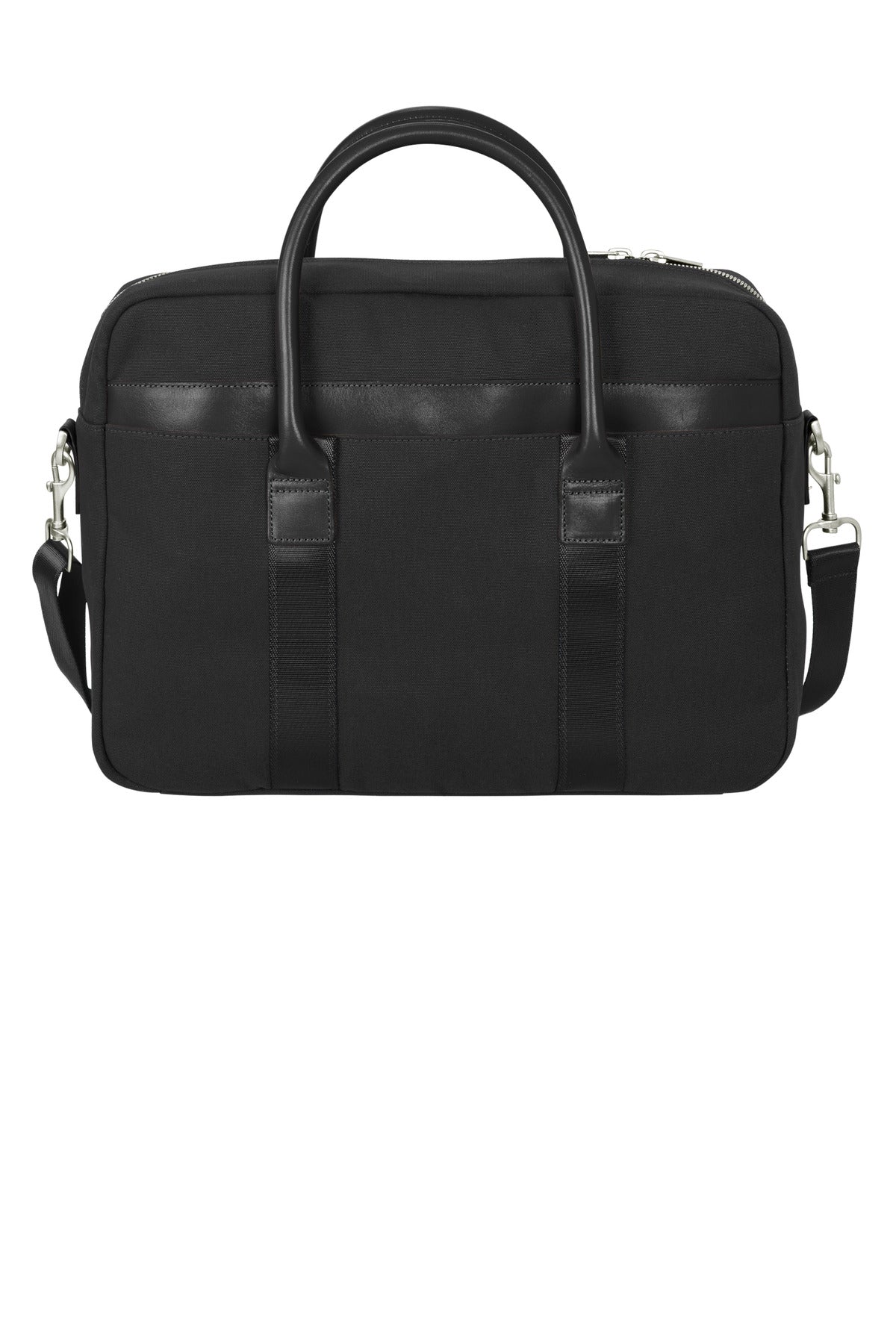 Brooks Brothers Wells Briefcase BB18830 - Black - back
