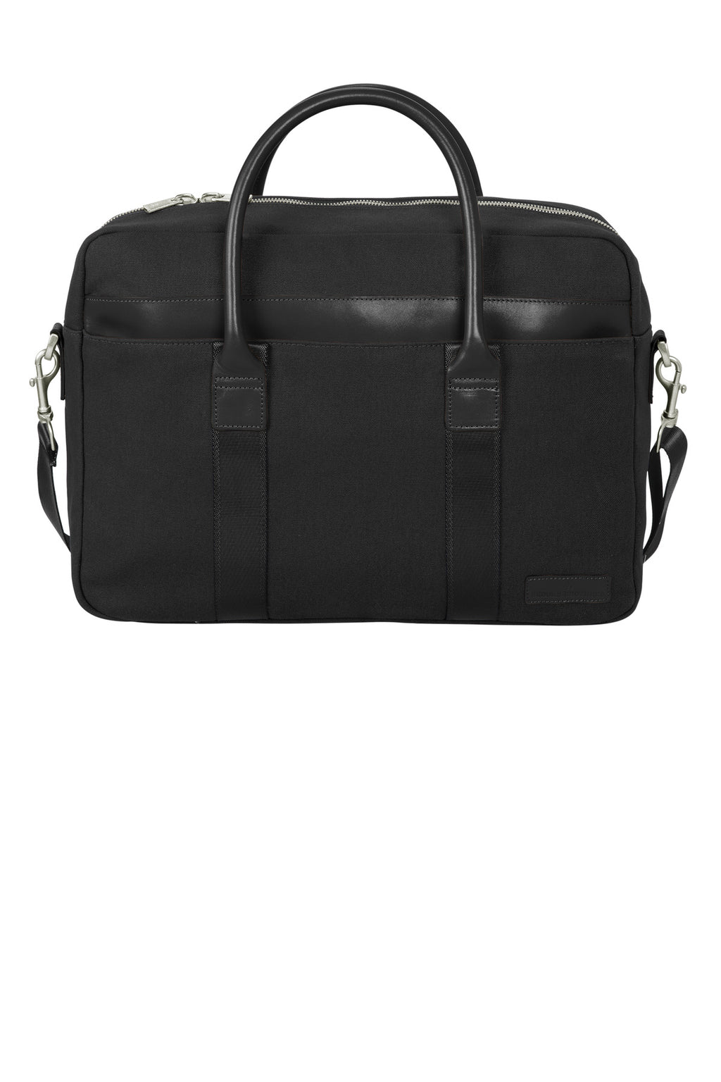 Brooks Brothers Wells Briefcase BB18830 - Black - front