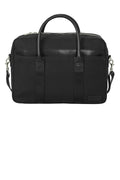 Brooks Brothers Wells Briefcase BB18830 - Black - front
