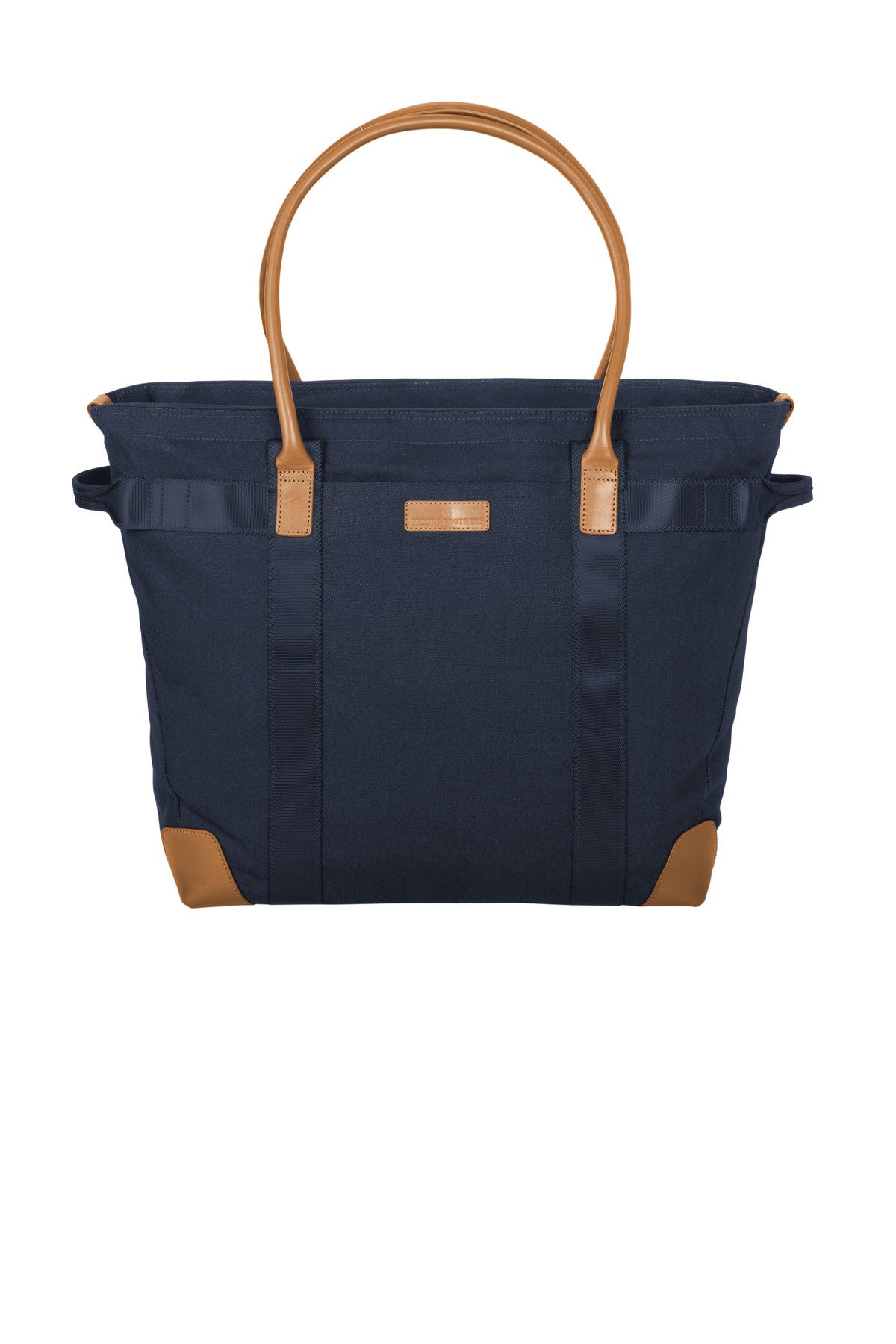 Brooks Brothers Wells Laptop Tote BB18840 - Navy Blazer - front