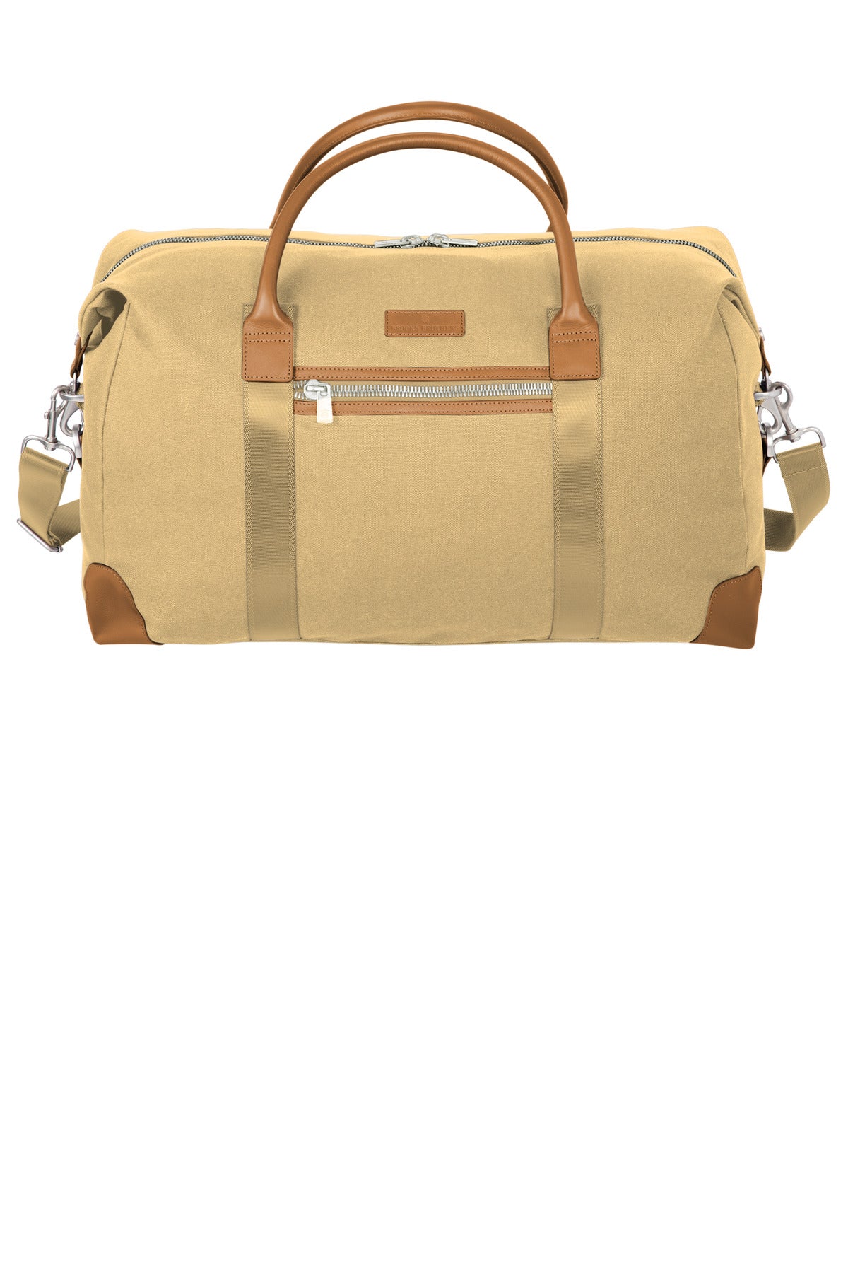 Brooks Brothers Wells Duffel BB18880 - Ledger Khaki - front