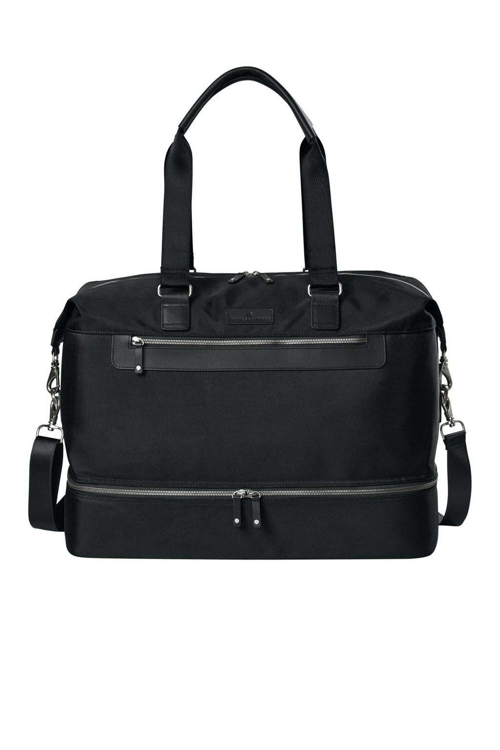 Brooks Brothers Oxford Weekender BB18882 - Deep Black - front