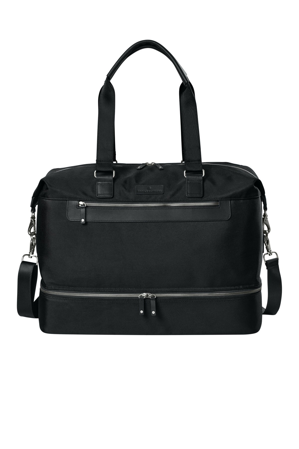 Brooks Brothers Oxford Weekender BB18882 - Deep Black - front