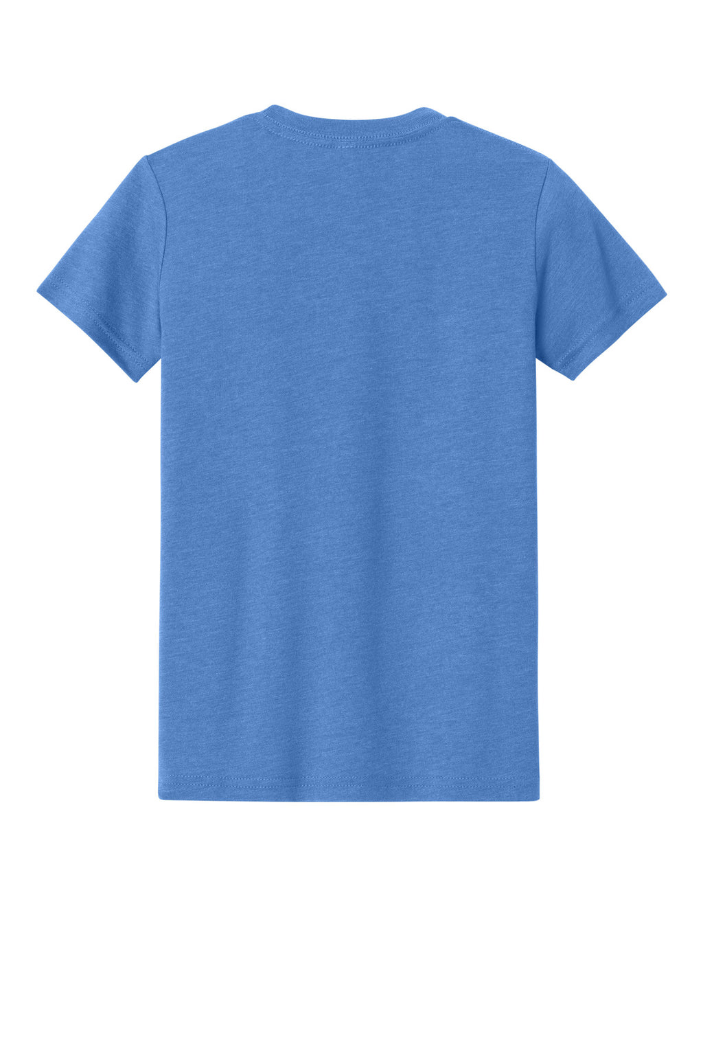 BELLA+CANVAS Youth Heather CVC Tee BC3001YCVC - Heather Columbia Blue - back