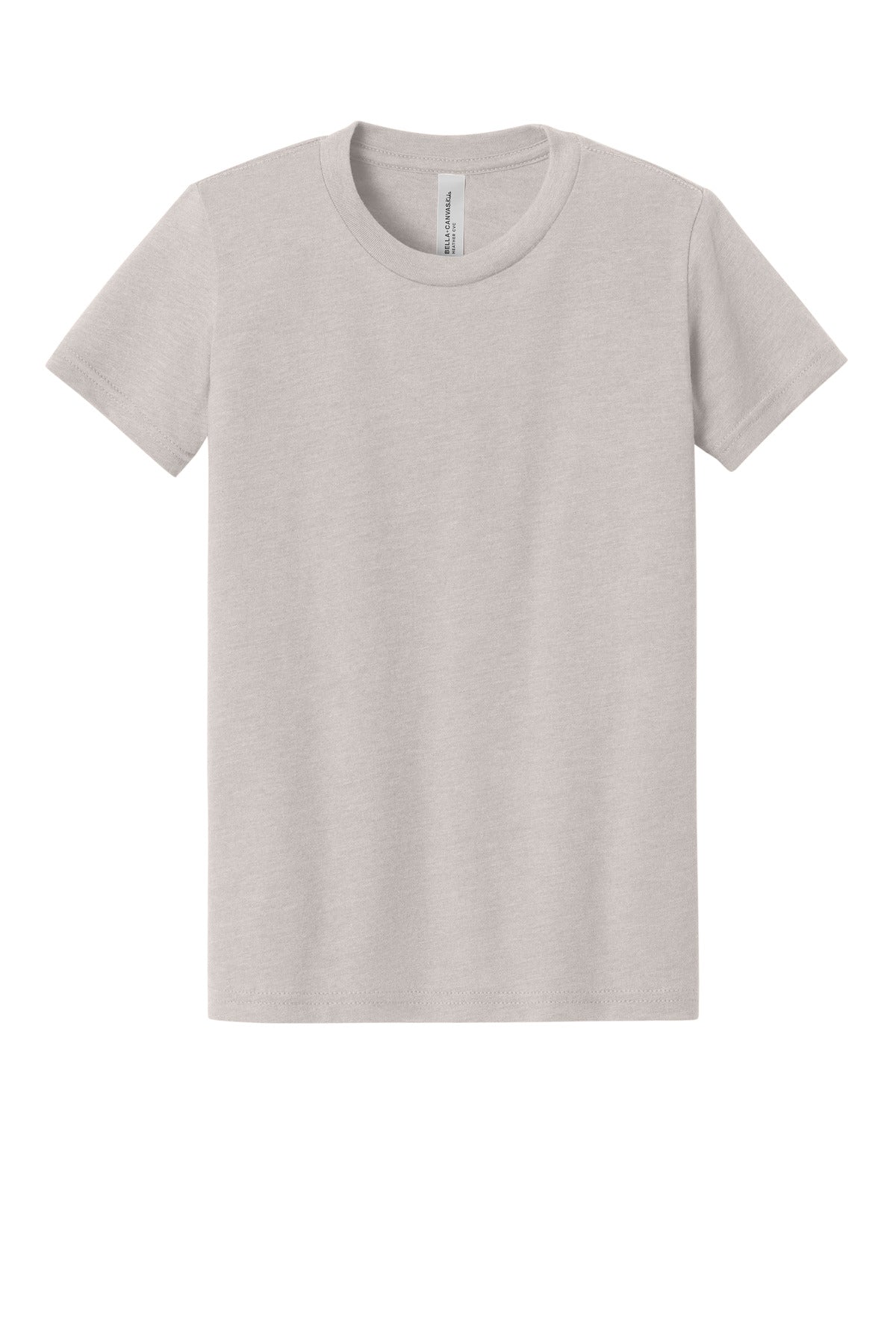 BELLA+CANVAS Youth Heather CVC Tee BC3001YCVC - Heather Dust - front
