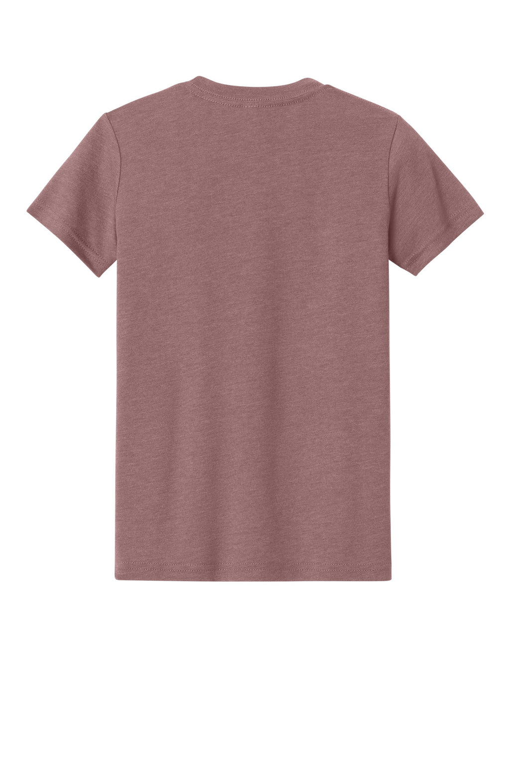 BELLA+CANVAS Youth Heather CVC Tee BC3001YCVC - Heather Mauve - back