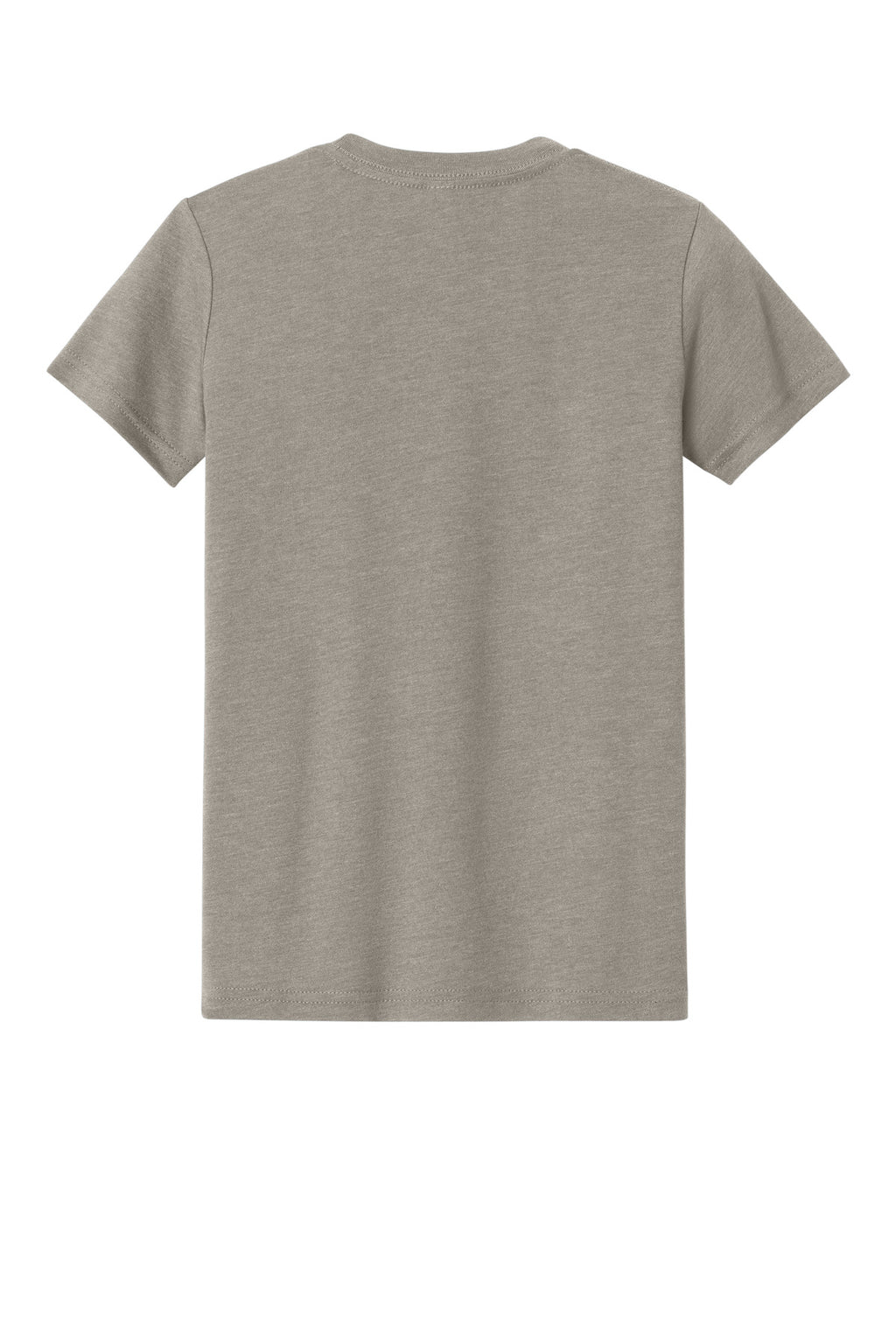 BELLA+CANVAS Youth Heather CVC Tee BC3001YCVC - Heather Stone - back