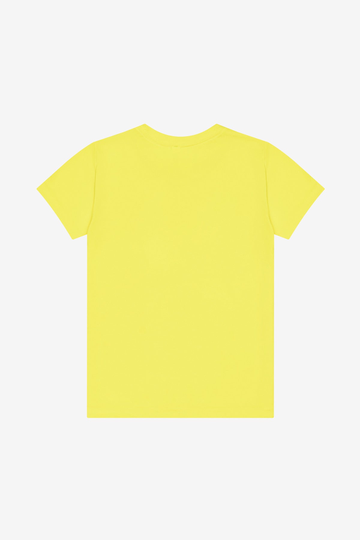 BELLA+CANVAS Youth Heather CVC Tee BC3001YCVC - Neon Yellow - back