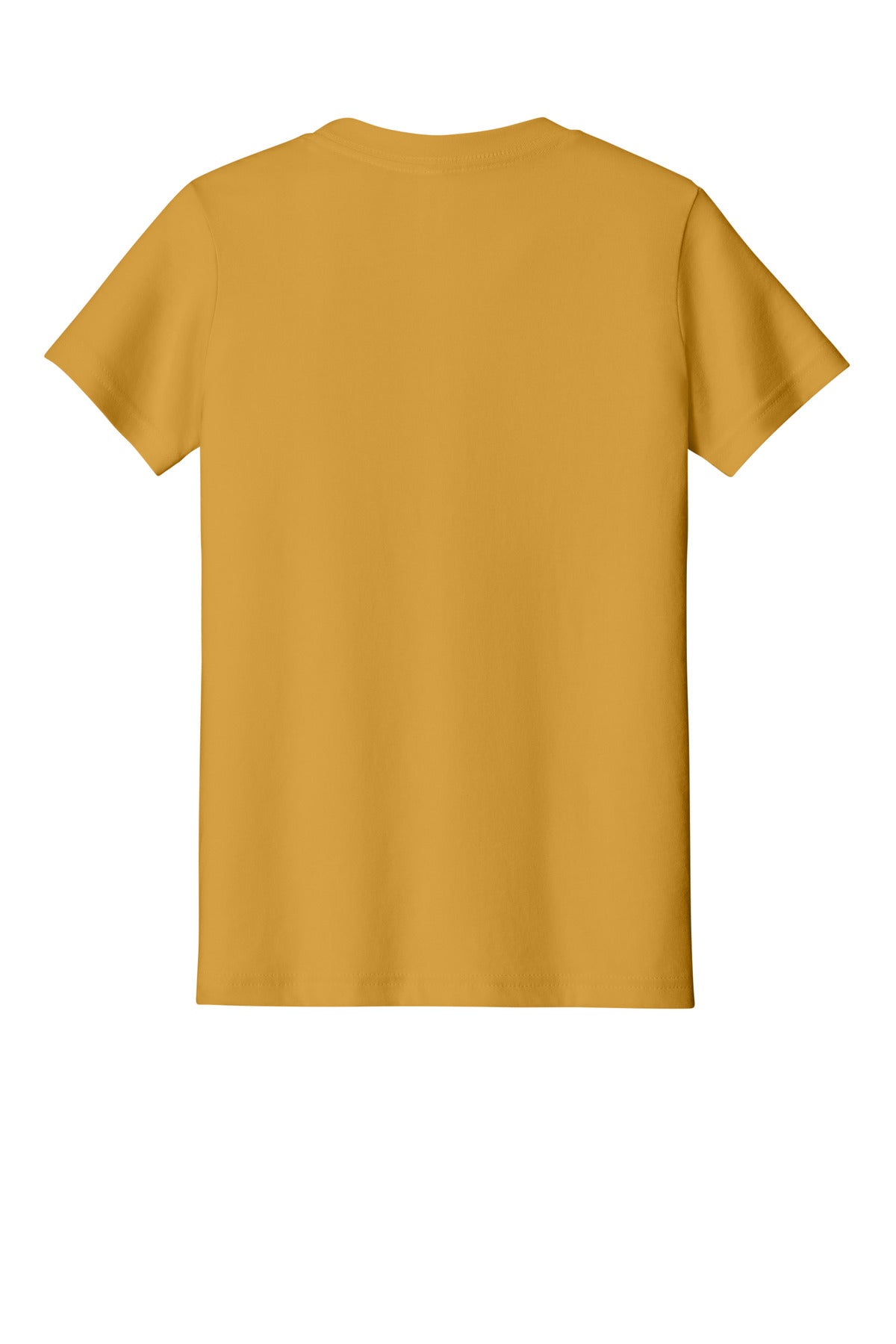 BELLA+CANVAS Youth Jersey Short Sleeve Tee. BC3001Y - Mustard - back