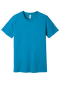 BELLA+CANVAS Unisex Jersey Short Sleeve Tee. BC3001 - Aqua - front