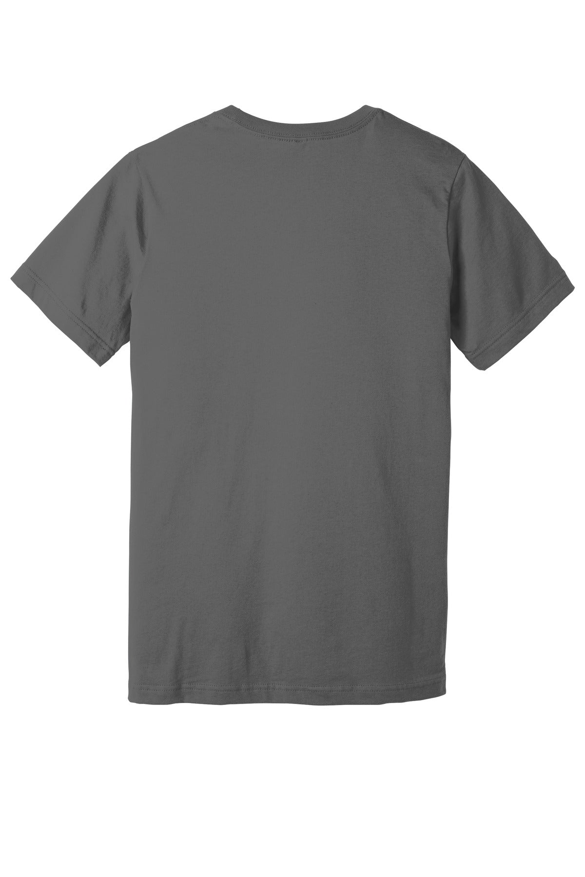 BELLA+CANVAS Unisex Jersey Short Sleeve Tee. BC3001 - Asphalt - back