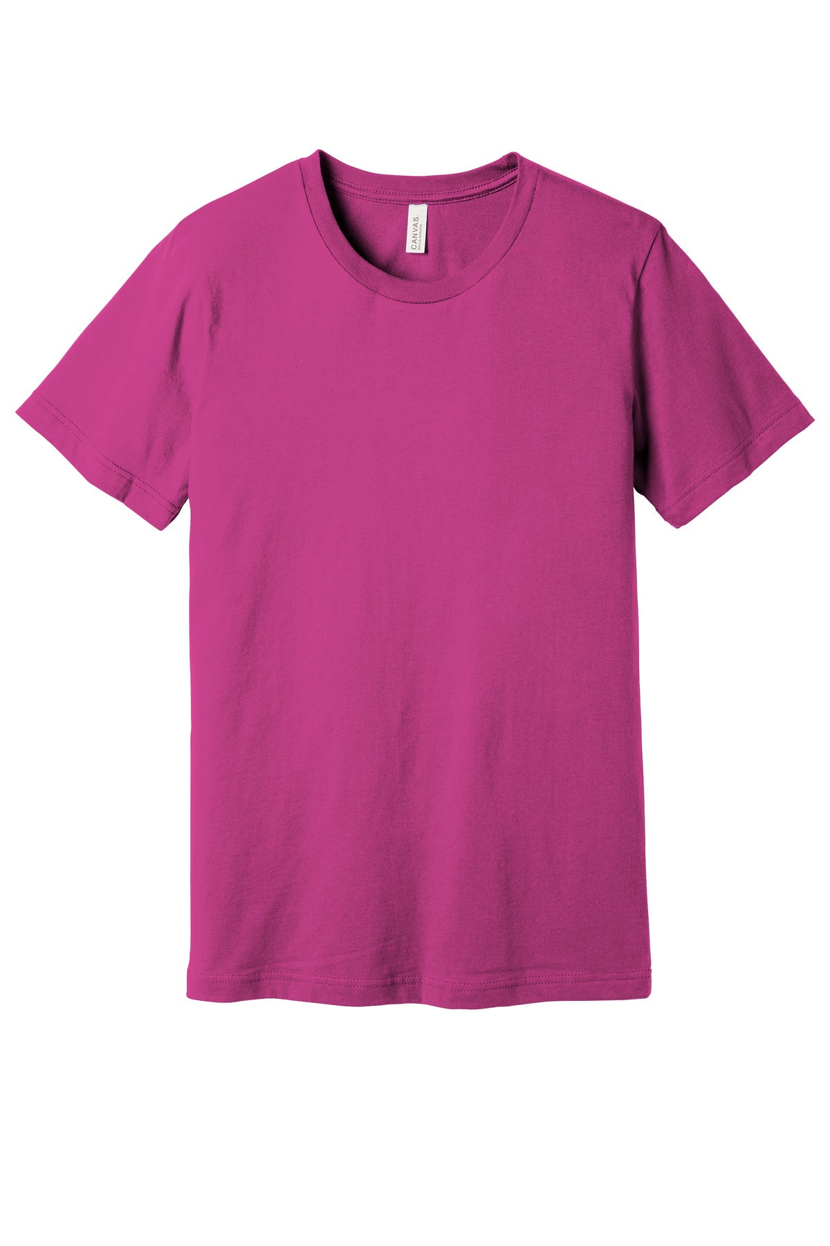 BELLA+CANVAS Unisex Jersey Short Sleeve Tee. BC3001 - Berry - front