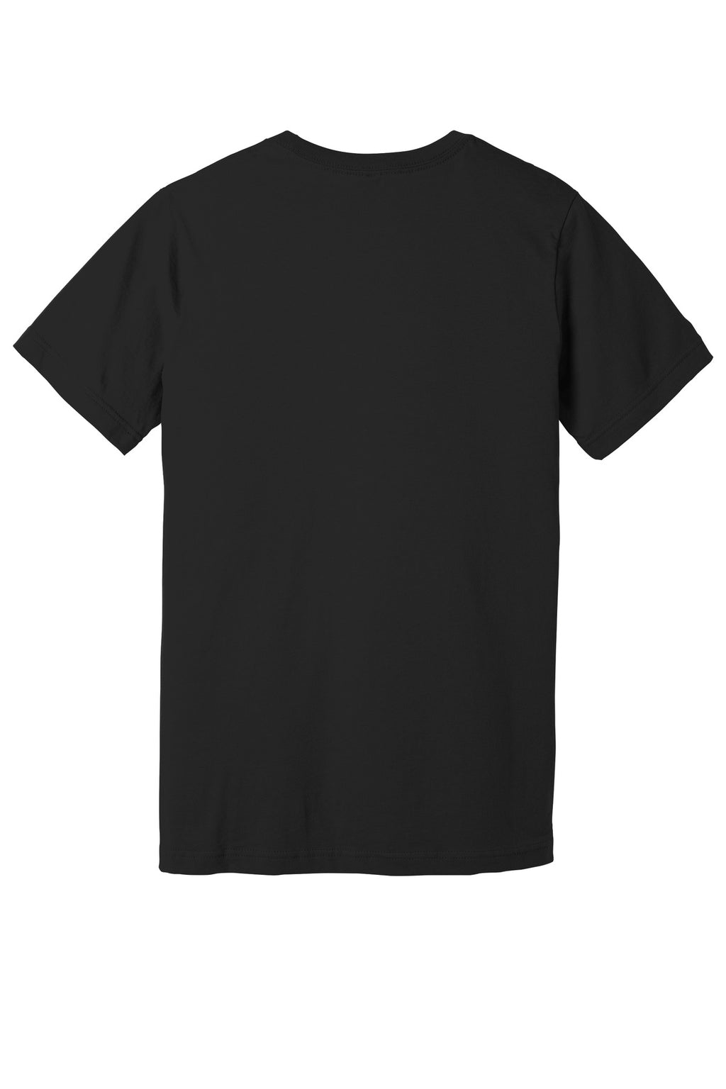 BELLA+CANVAS Unisex Jersey Short Sleeve Tee. BC3001 - Black - back