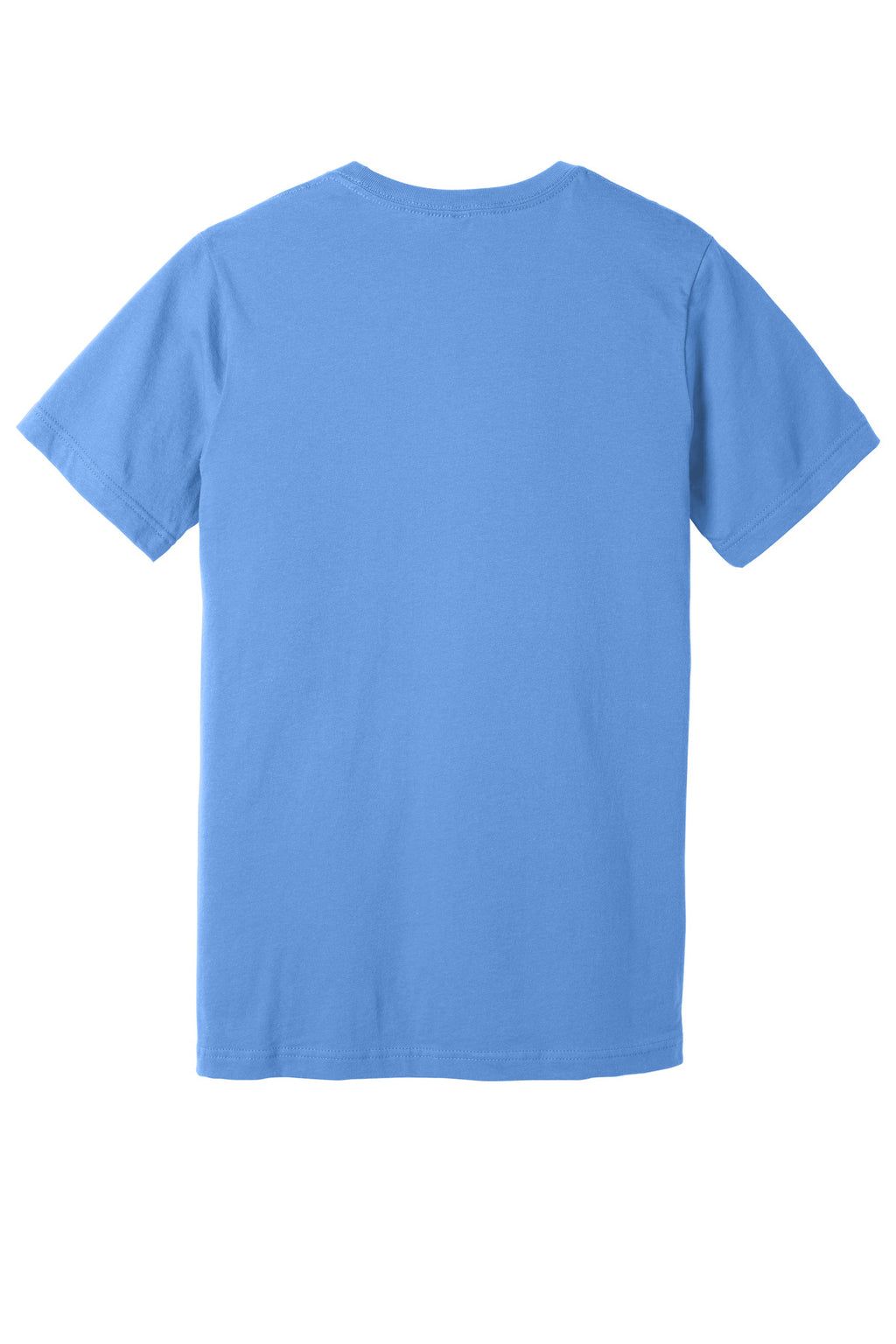 BELLA+CANVAS Unisex Jersey Short Sleeve Tee. BC3001 - Carolina Blue - back