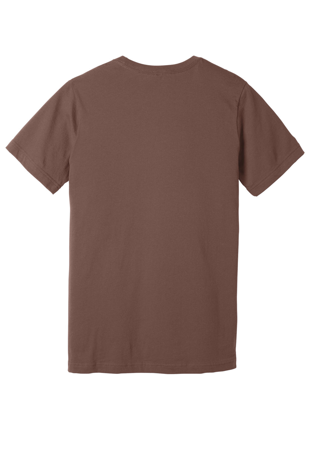 BELLA+CANVAS Unisex Jersey Short Sleeve Tee. BC3001 - Chestnut - back