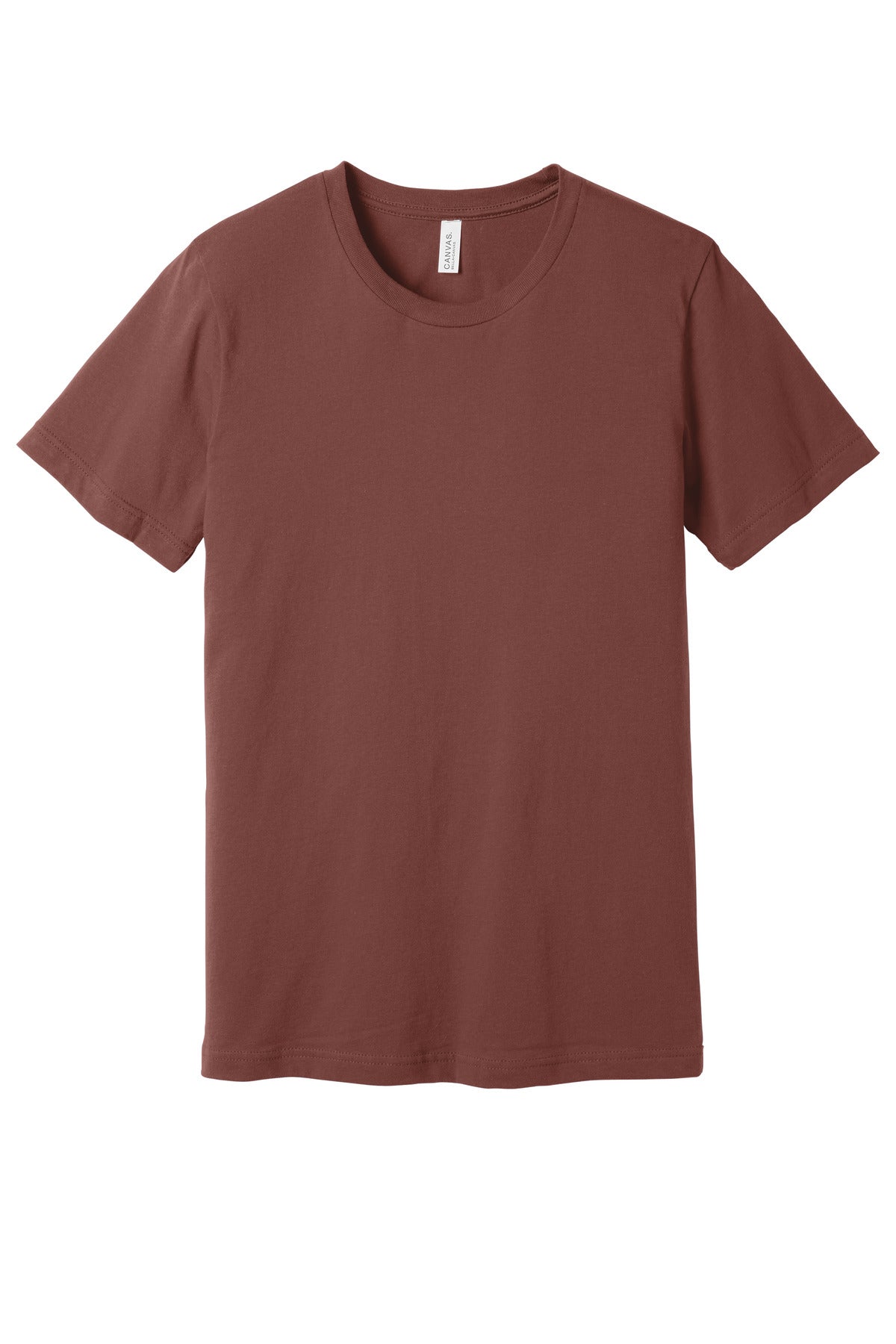 BELLA+CANVAS Unisex Jersey Short Sleeve Tee. BC3001 - Clay - front