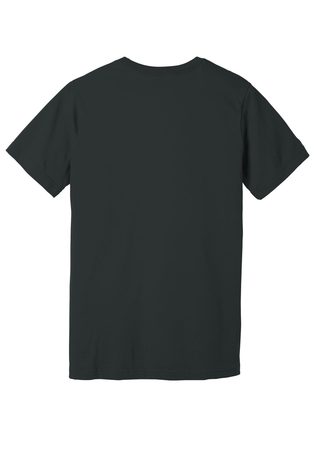BELLA+CANVAS Unisex Jersey Short Sleeve Tee. BC3001 - Dark Grey - back