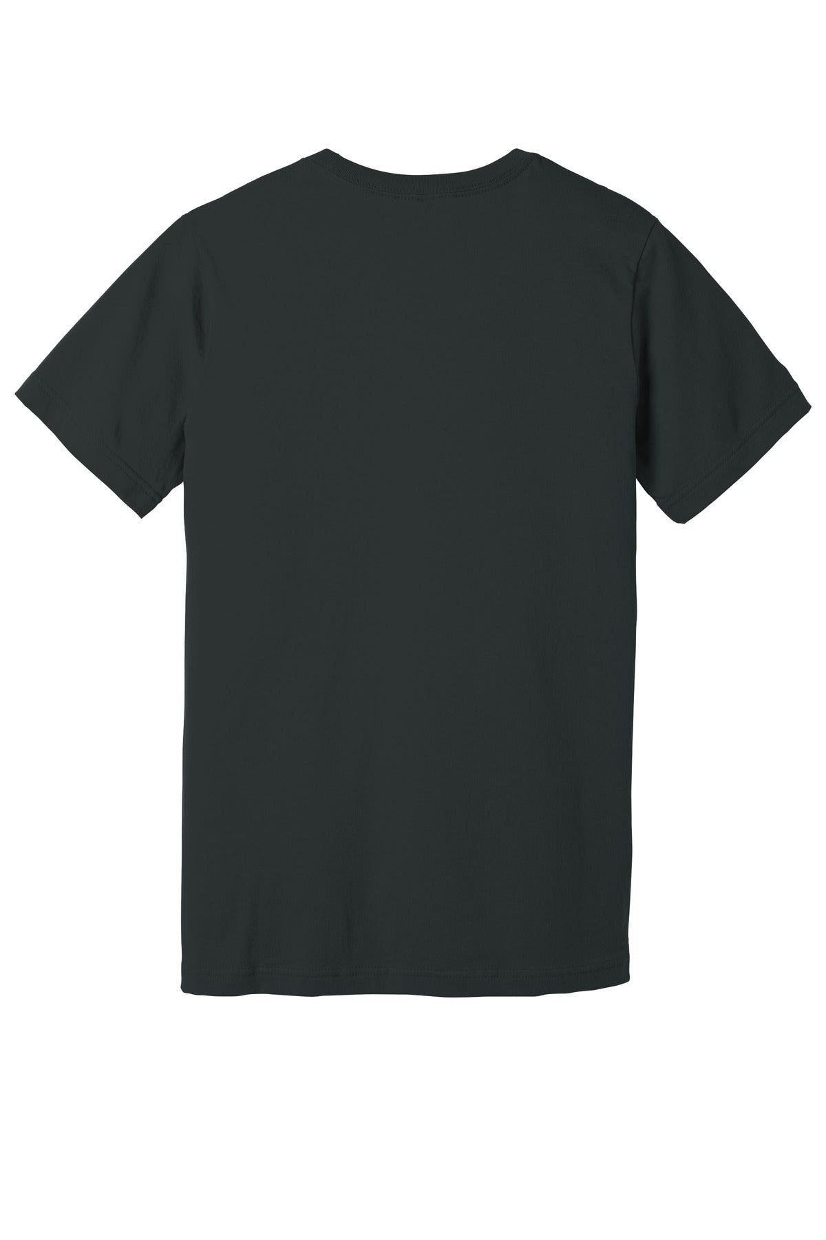 BELLA+CANVAS Unisex Jersey Short Sleeve Tee. BC3001 - Dark Grey - back