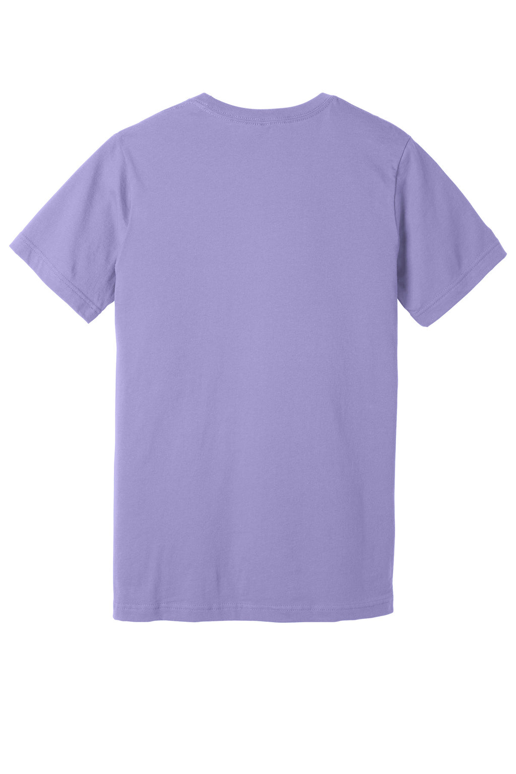 BELLA+CANVAS Unisex Jersey Short Sleeve Tee. BC3001 - Dark Lavender - back