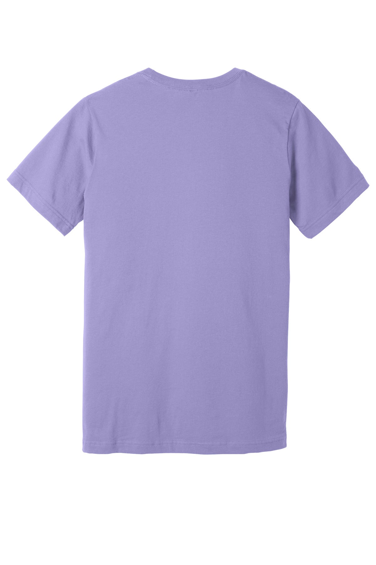 BELLA+CANVAS Unisex Jersey Short Sleeve Tee. BC3001 - Dark Lavender - back