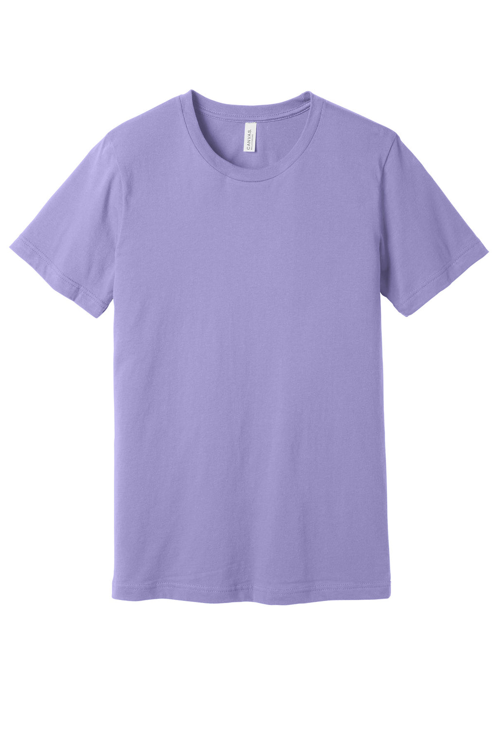 BELLA+CANVAS Unisex Jersey Short Sleeve Tee. BC3001 - Dark Lavender - front