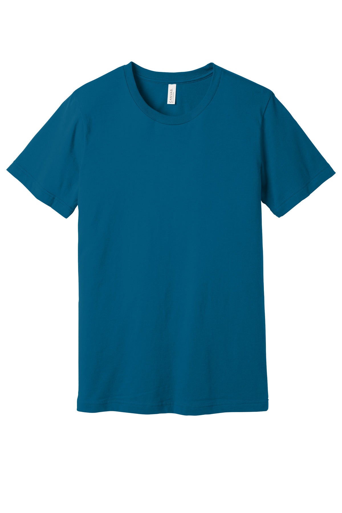 BELLA+CANVAS Unisex Jersey Short Sleeve Tee. BC3001 - Deep Teal - front