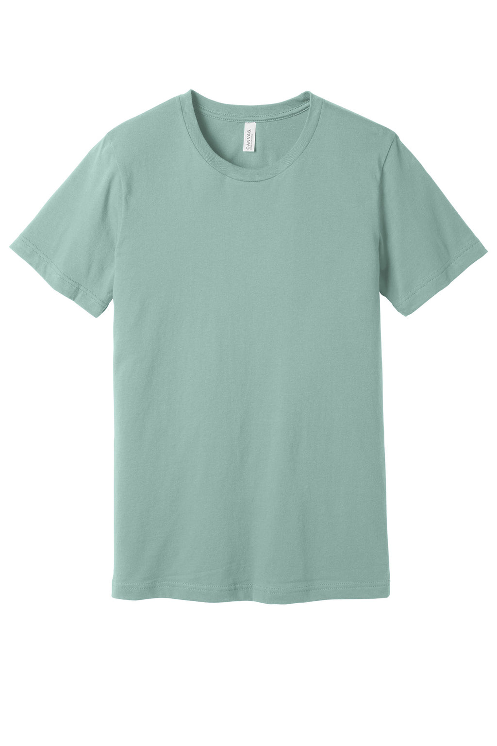 BELLA+CANVAS Unisex Jersey Short Sleeve Tee. BC3001 - Dusty Blue - front