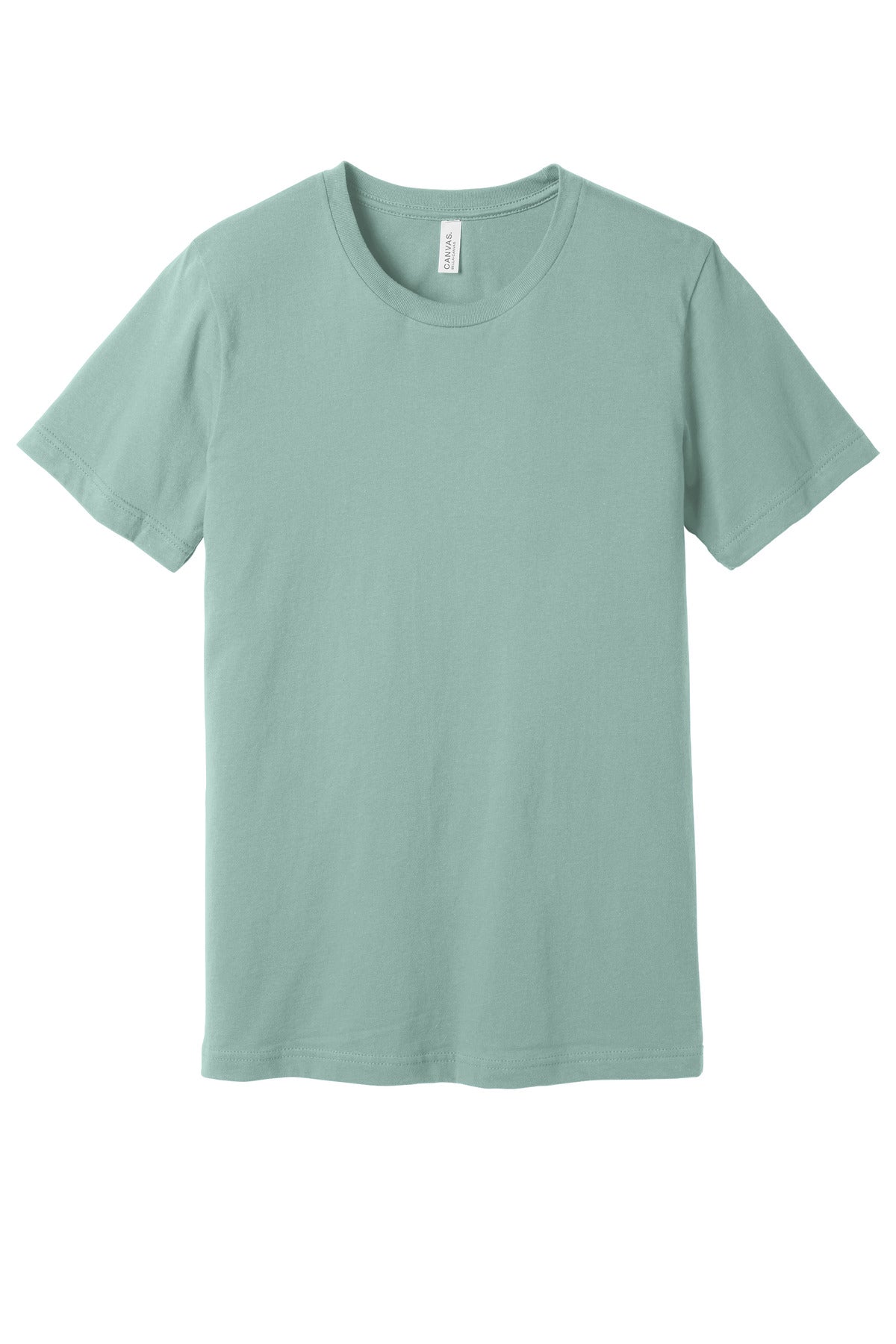 BELLA+CANVAS Unisex Jersey Short Sleeve Tee. BC3001 - Dusty Blue - front