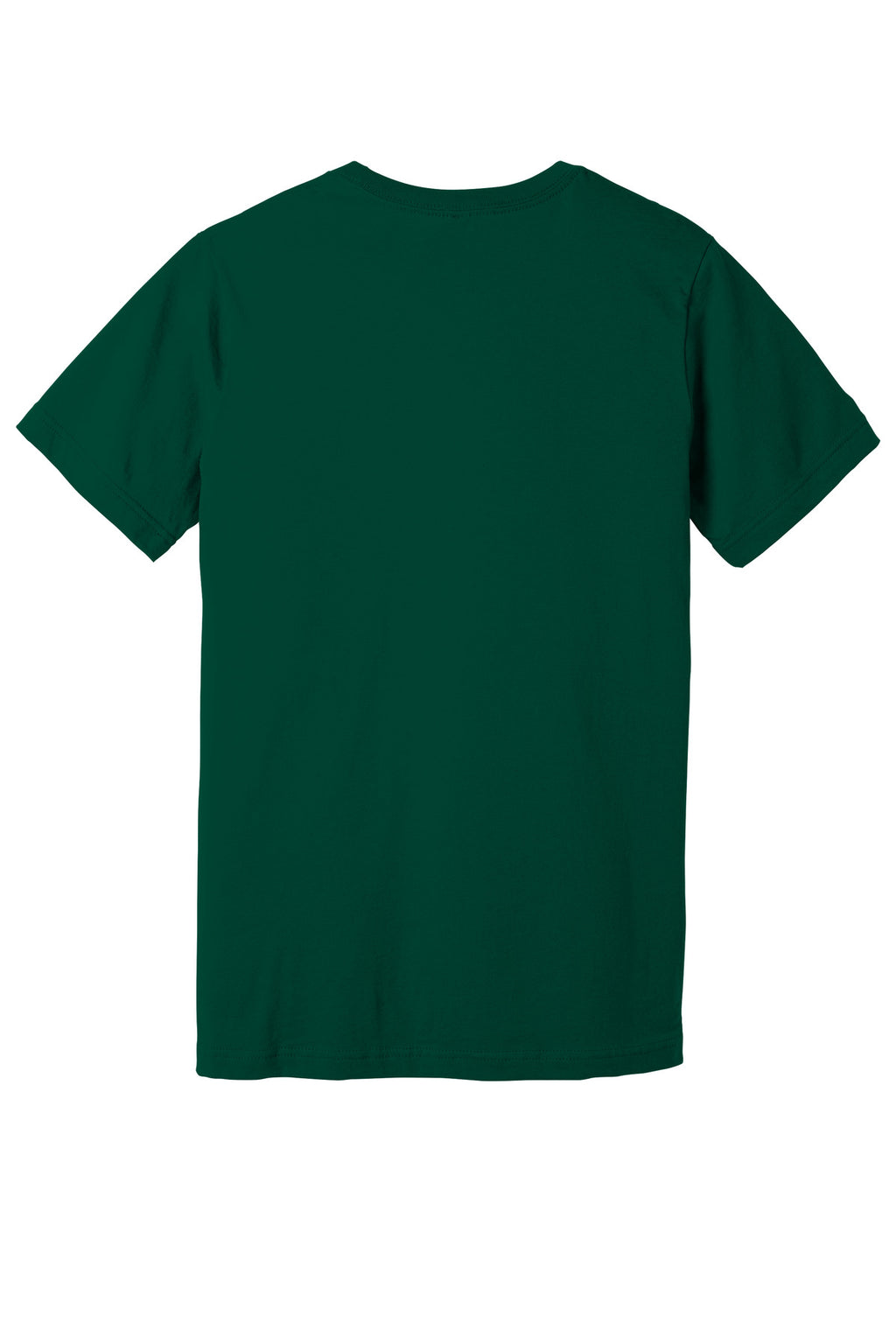BELLA+CANVAS Unisex Jersey Short Sleeve Tee. BC3001 - Evergreen - back