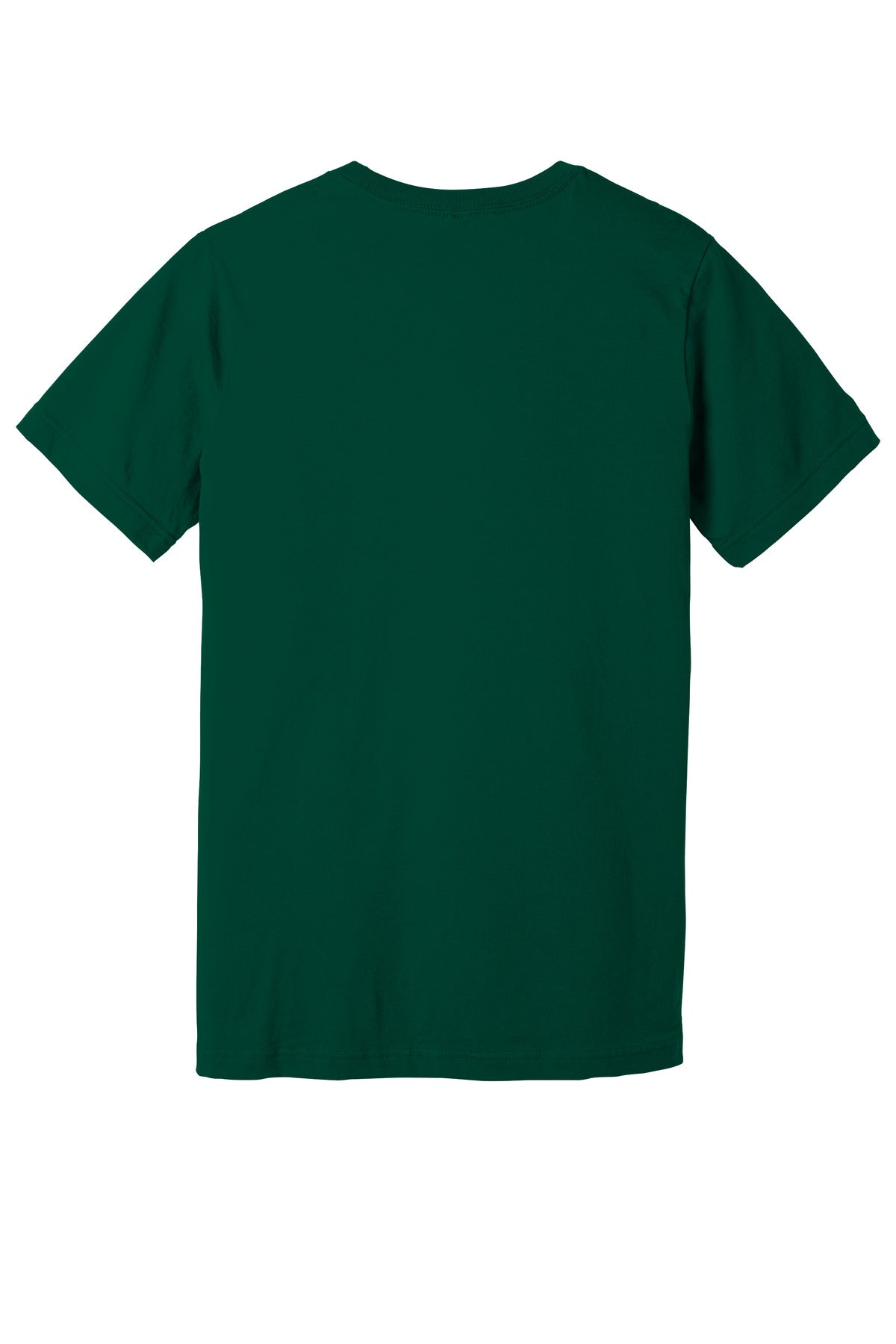 BELLA+CANVAS Unisex Jersey Short Sleeve Tee. BC3001 - Evergreen - back