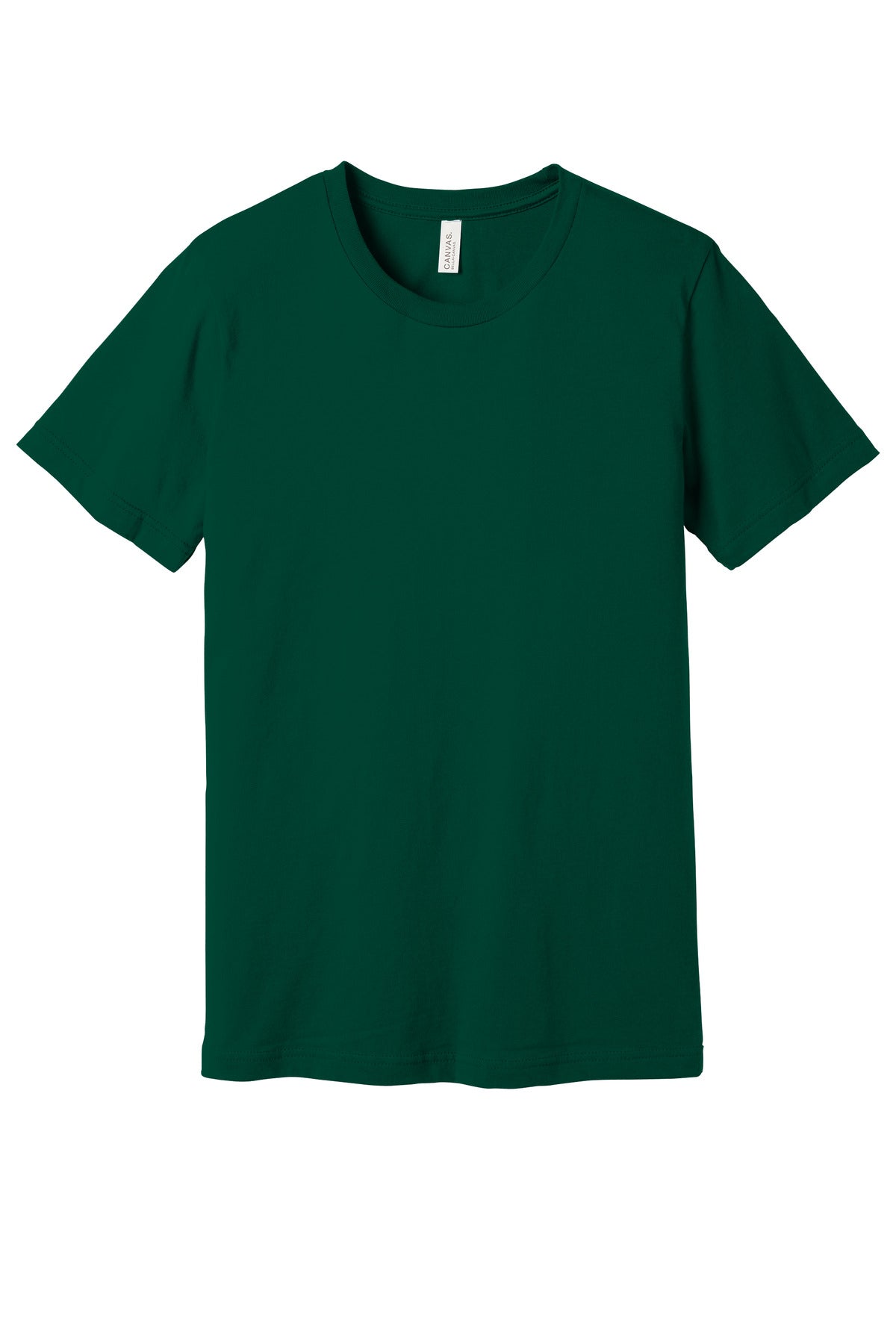 BELLA+CANVAS Unisex Jersey Short Sleeve Tee. BC3001 - Evergreen - front