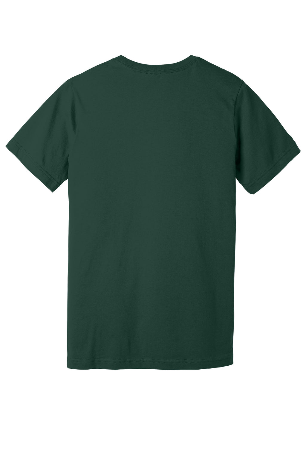 BELLA+CANVAS Unisex Jersey Short Sleeve Tee. BC3001 - Forest - back