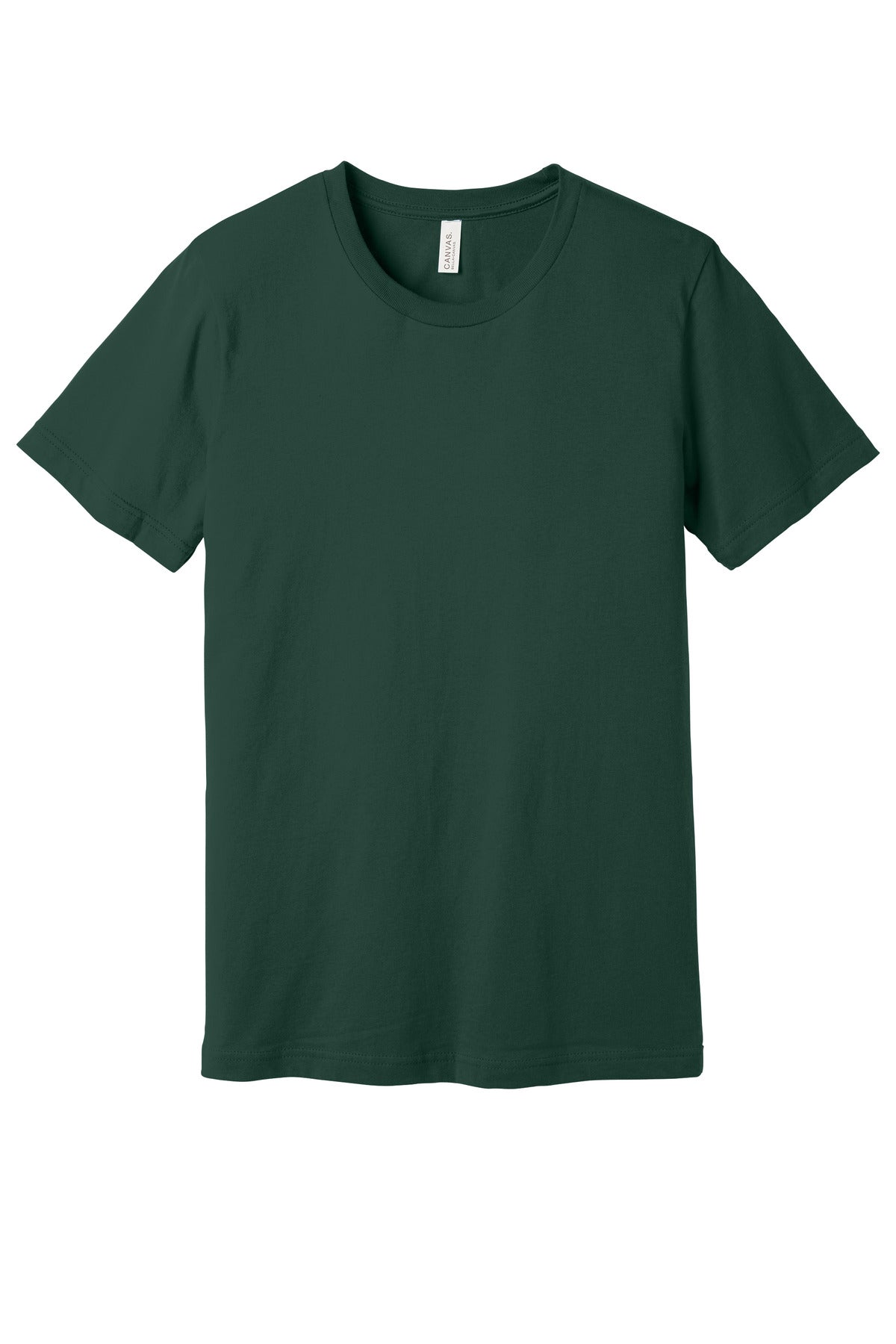 BELLA+CANVAS Unisex Jersey Short Sleeve Tee. BC3001 - Forest - front