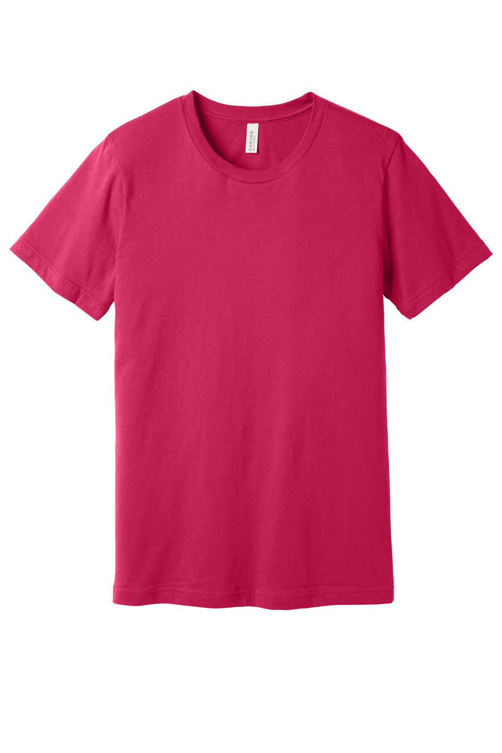 BELLA+CANVAS Unisex Jersey Short Sleeve Tee. BC3001 - Fuchsia - front