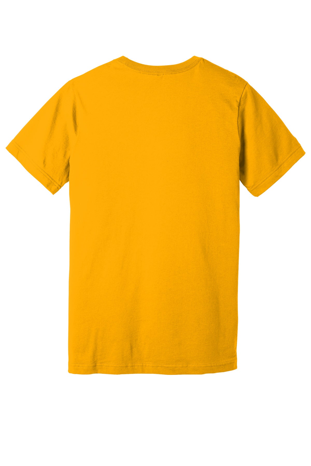 BELLA+CANVAS Unisex Jersey Short Sleeve Tee. BC3001 - Gold - back
