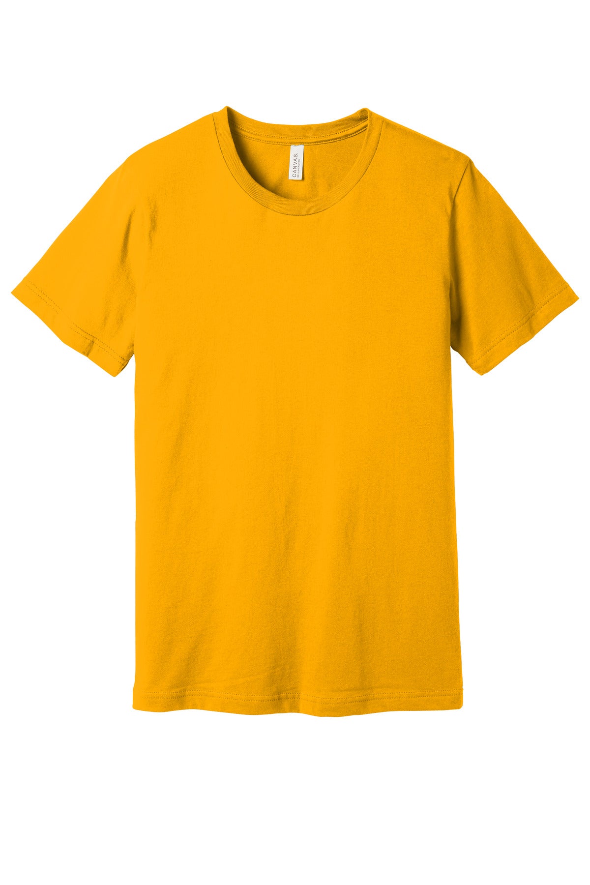BELLA+CANVAS Unisex Jersey Short Sleeve Tee. BC3001 - Gold - front