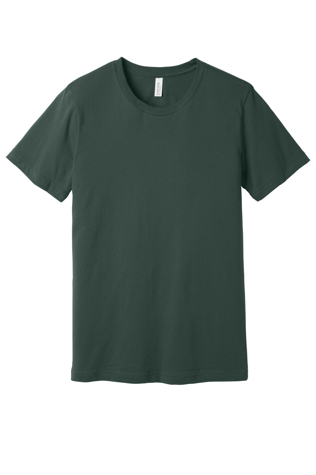 BELLA+CANVAS Unisex Jersey Short Sleeve Tee. BC3001 - Hunter Green - front