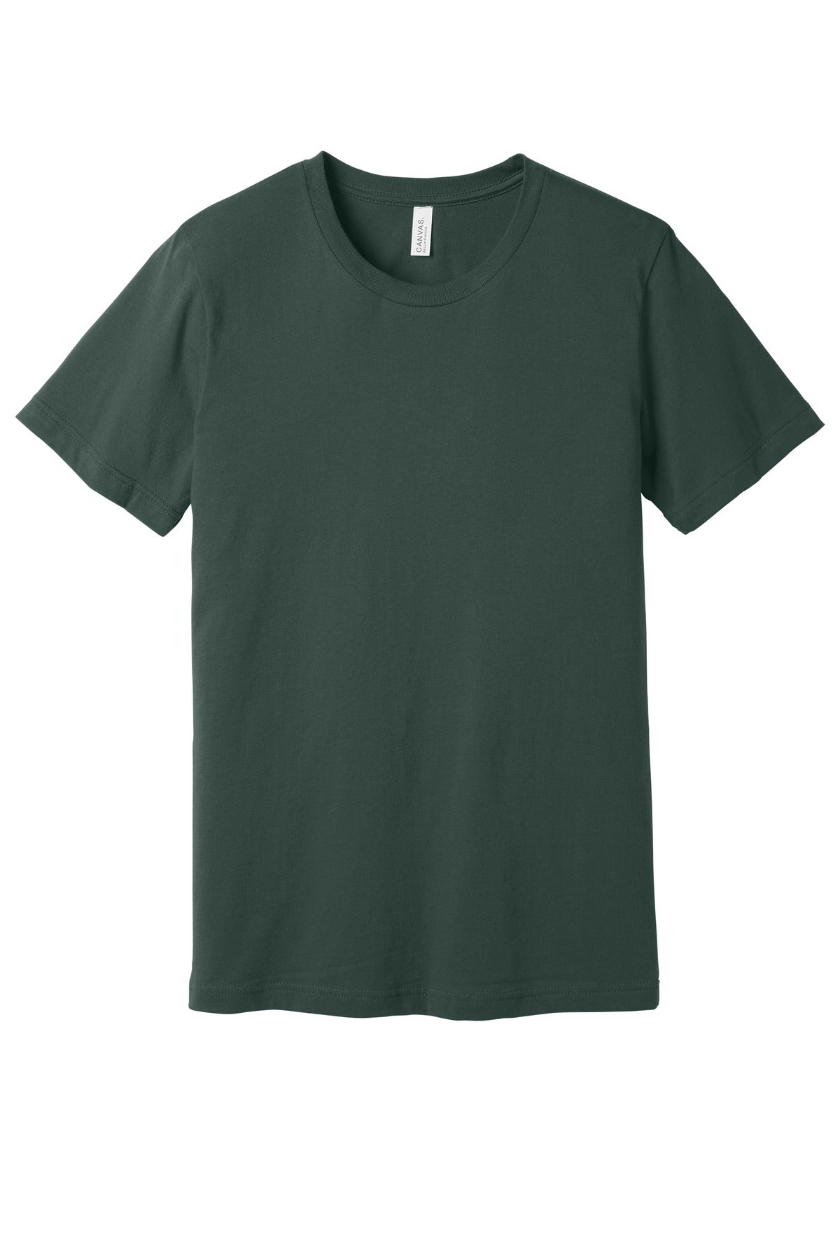 BELLA+CANVAS Unisex Jersey Short Sleeve Tee. BC3001 - Hunter Green - front