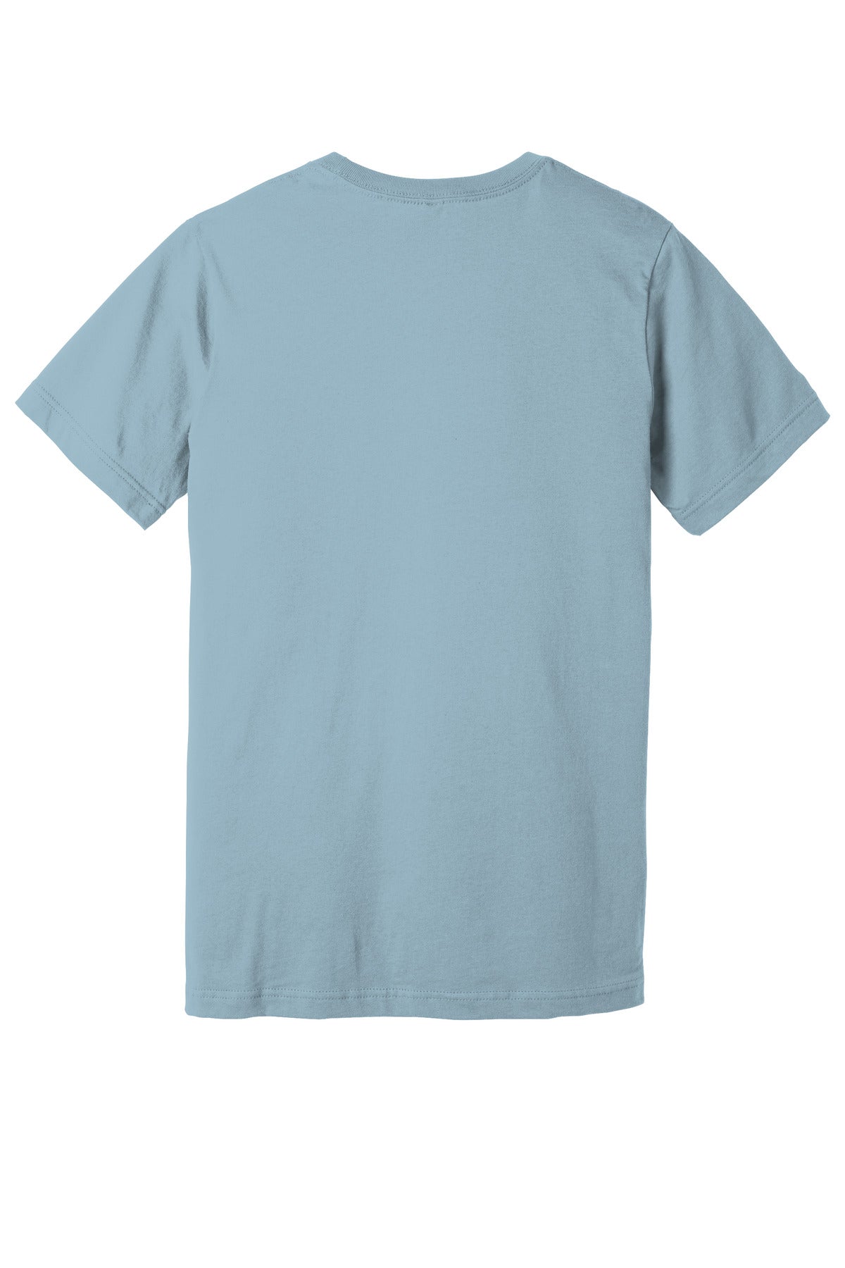 BELLA+CANVAS Unisex Jersey Short Sleeve Tee. BC3001 - Light Blue - back